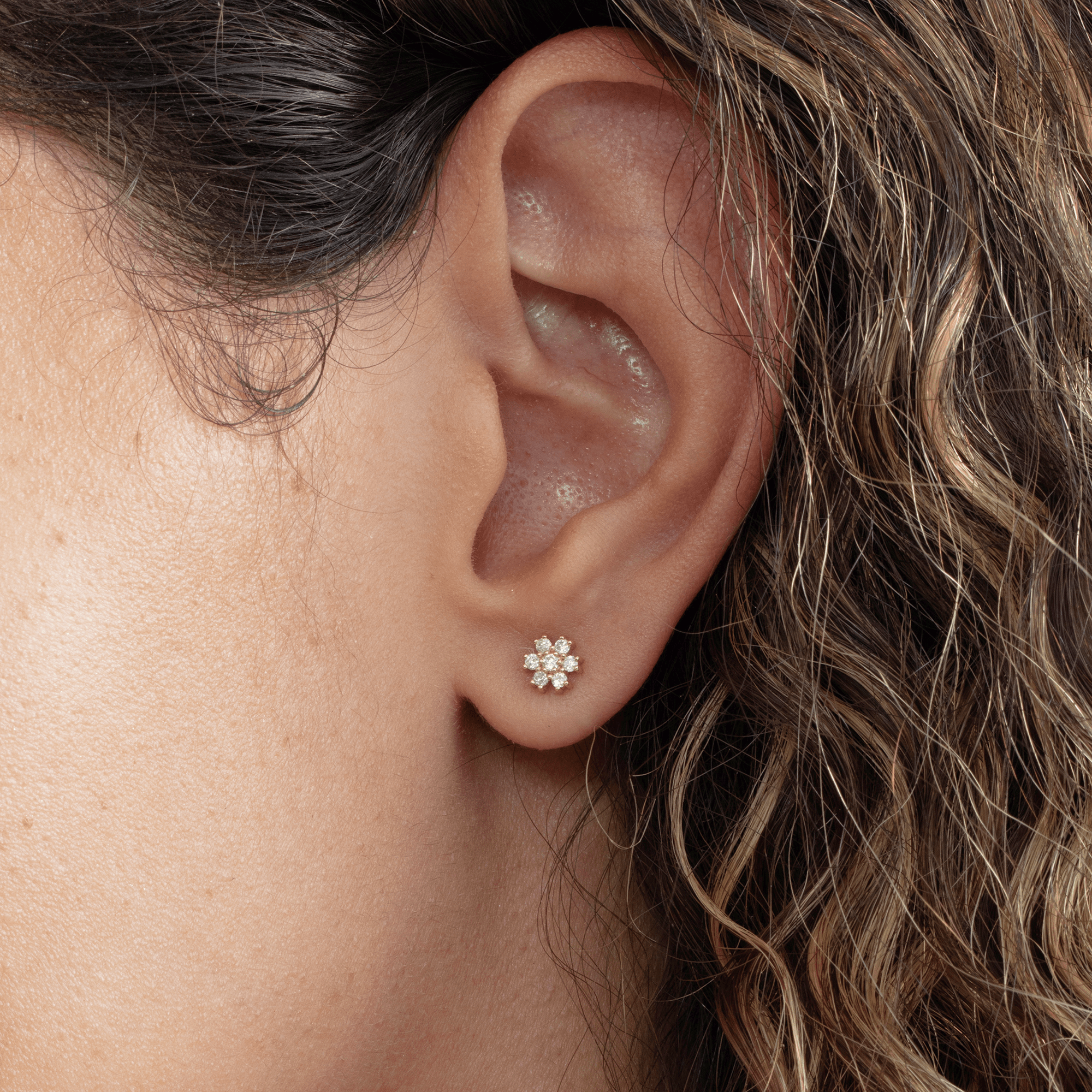 Petal Shine Studs
