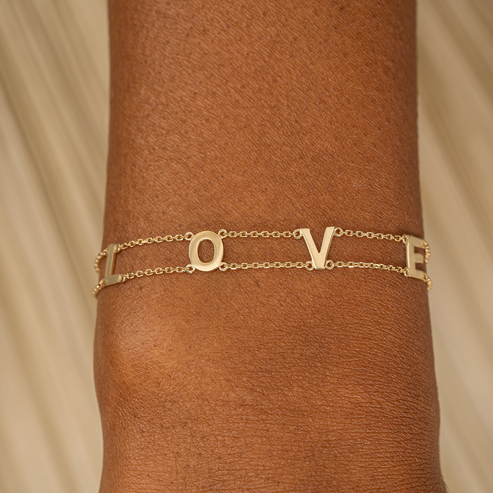 Personalized Twin Link Bracelet