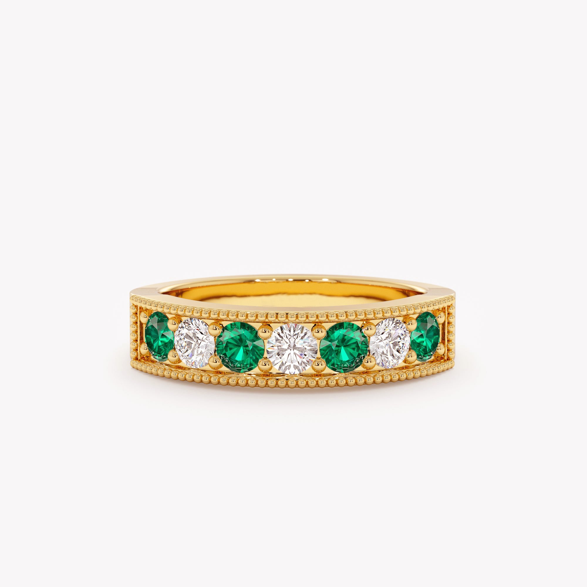 Opulent Green Cocktail Ring