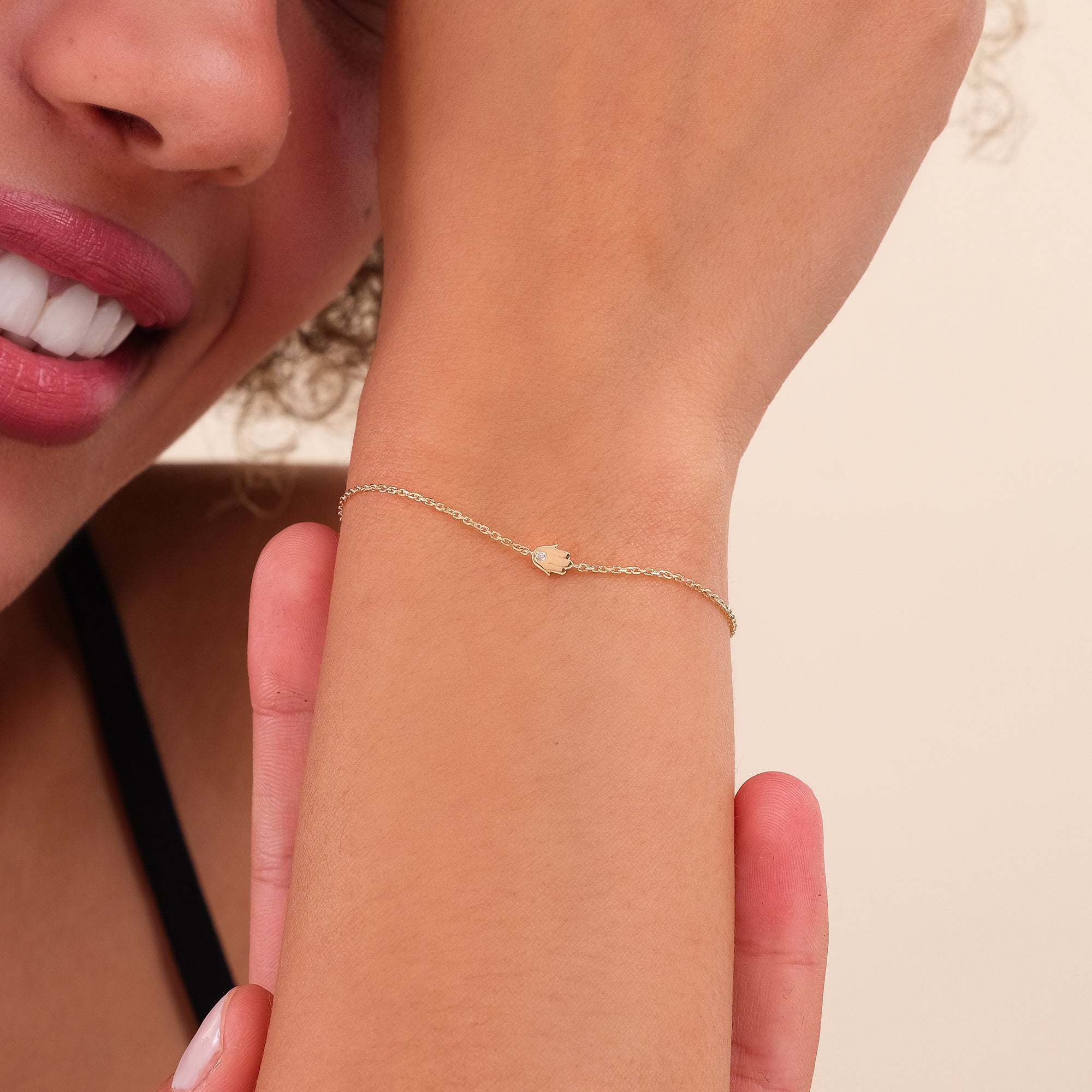 Ophelia Hamsa Bracelet