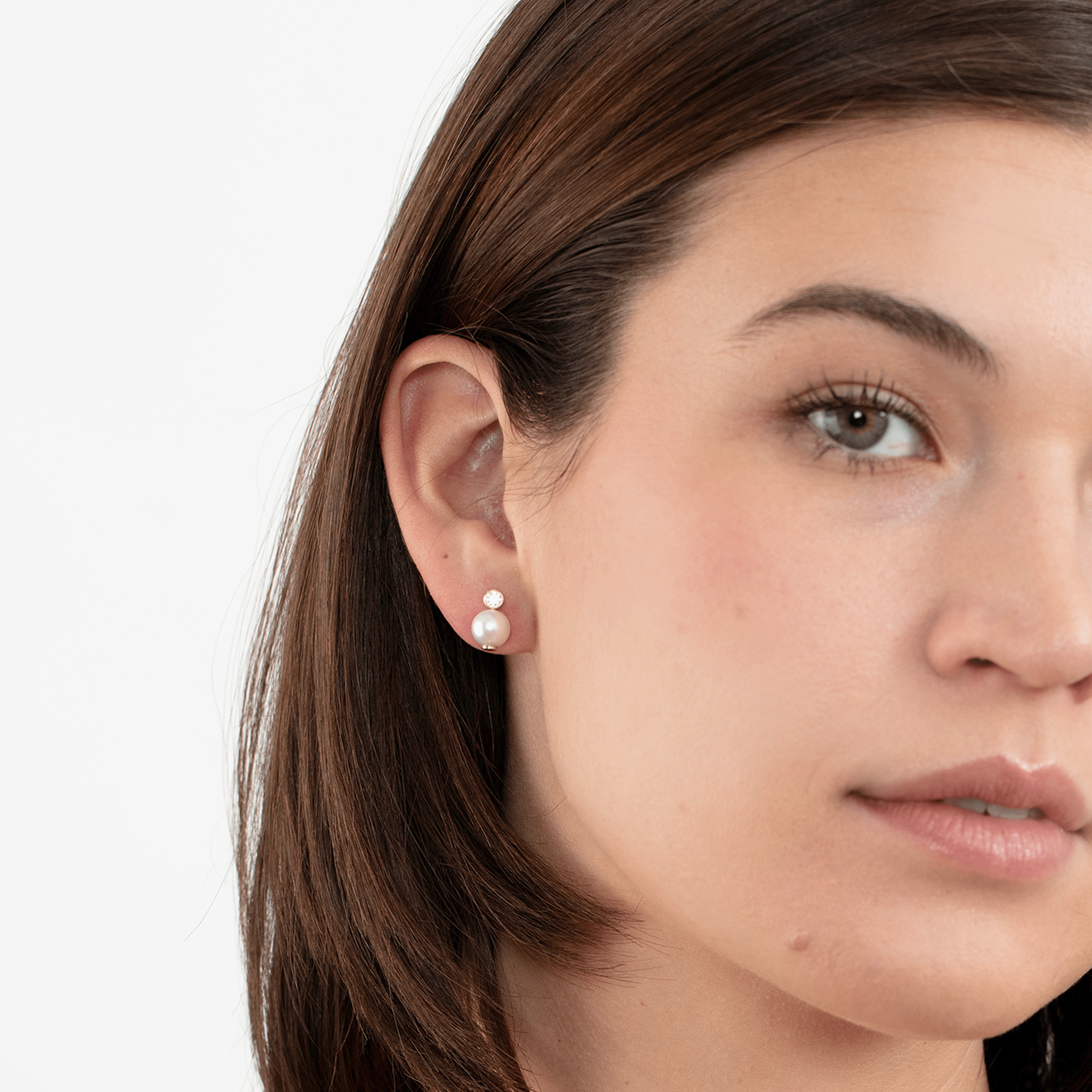 Eternal Pearl Stud Earrings