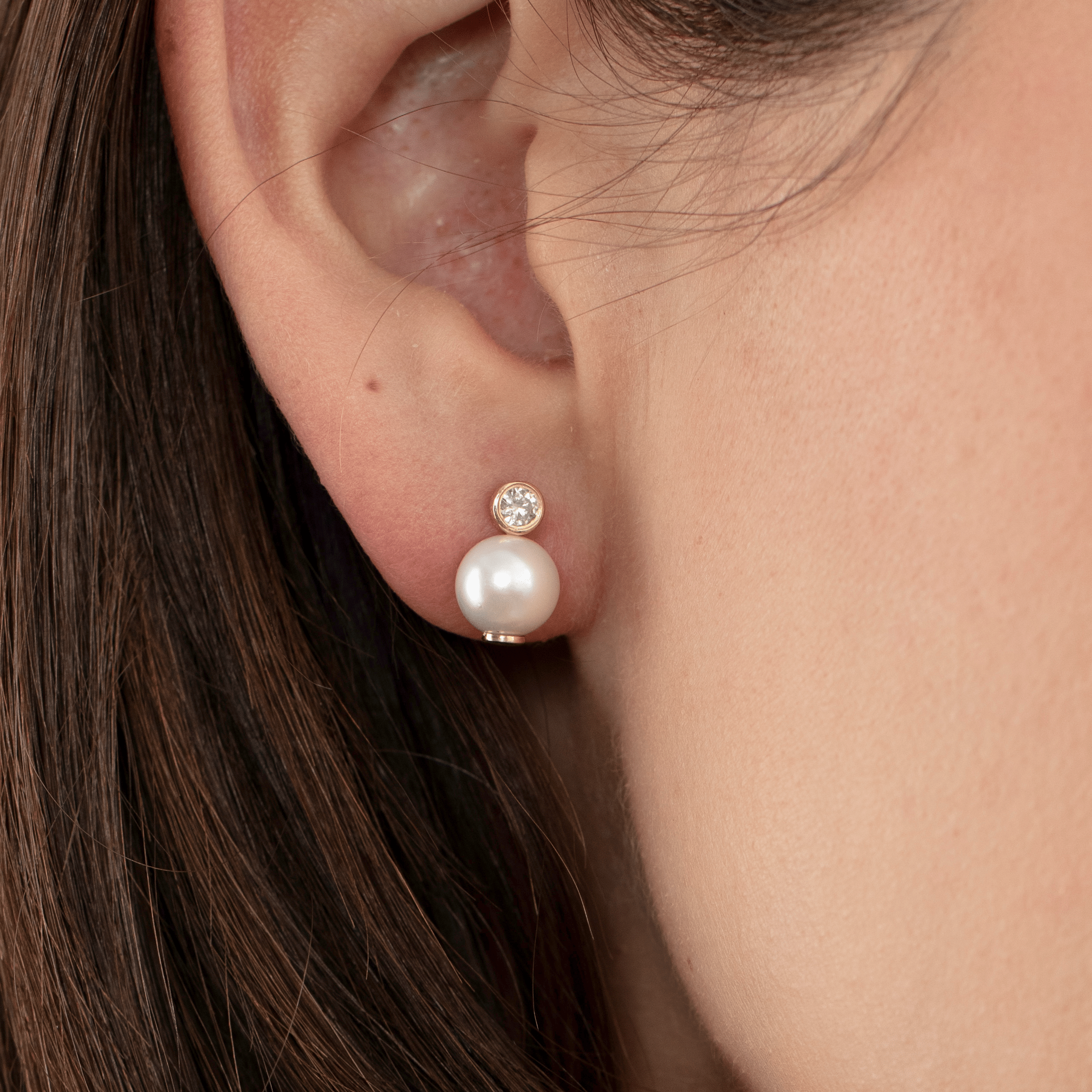 Eternal Pearl Stud Earrings