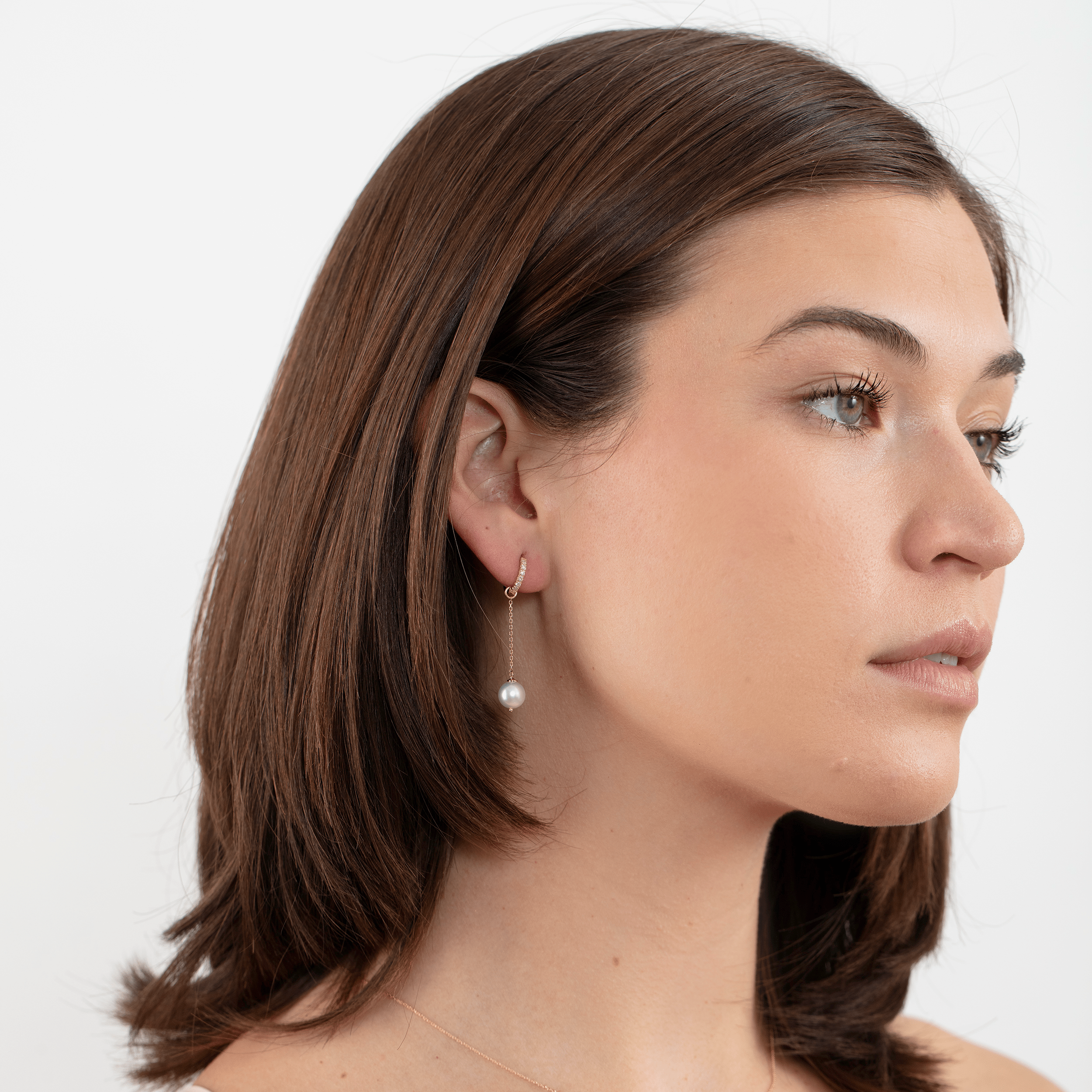 Elegant Pearl Drop Earring Charms