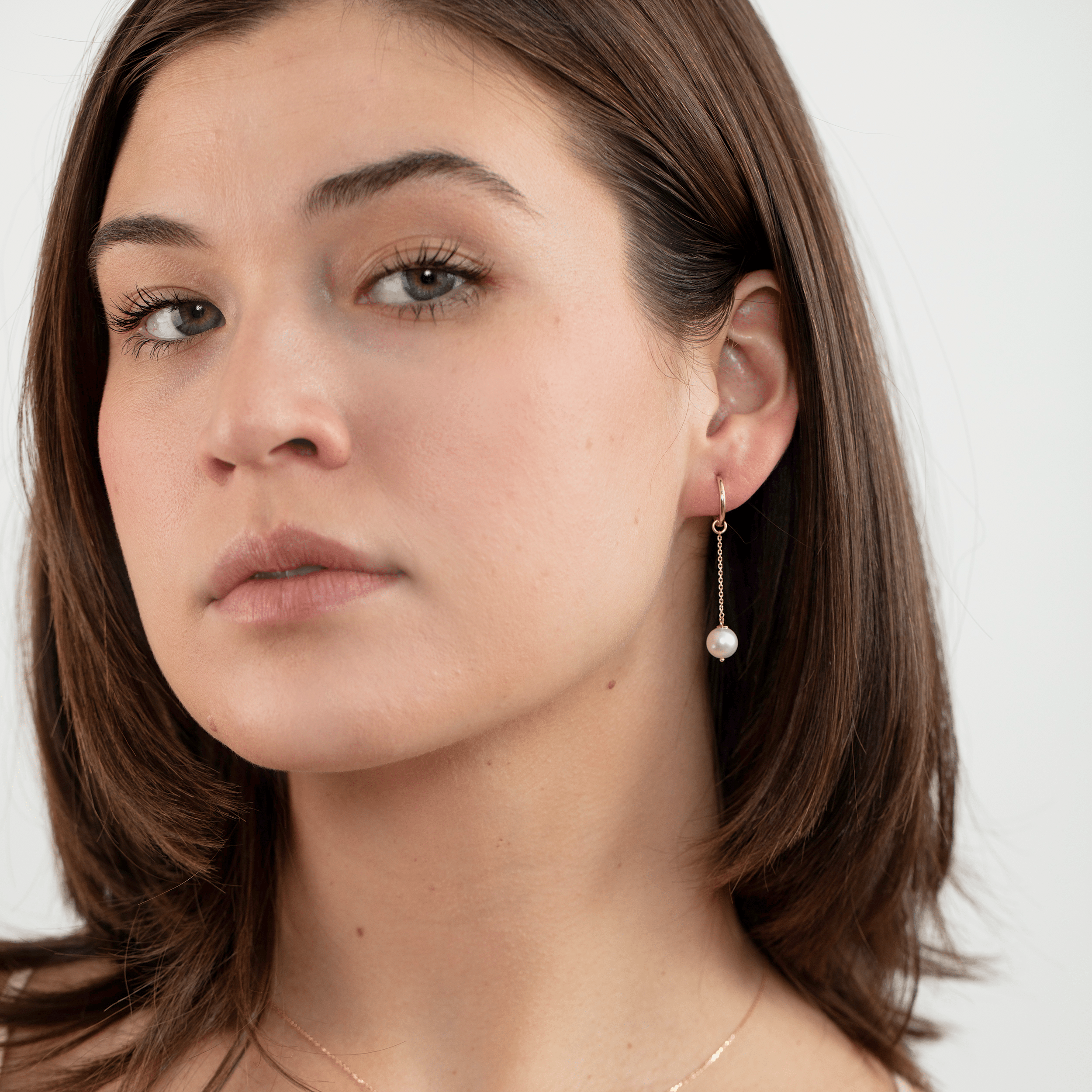 Elegant Pearl Drop Earring Charms