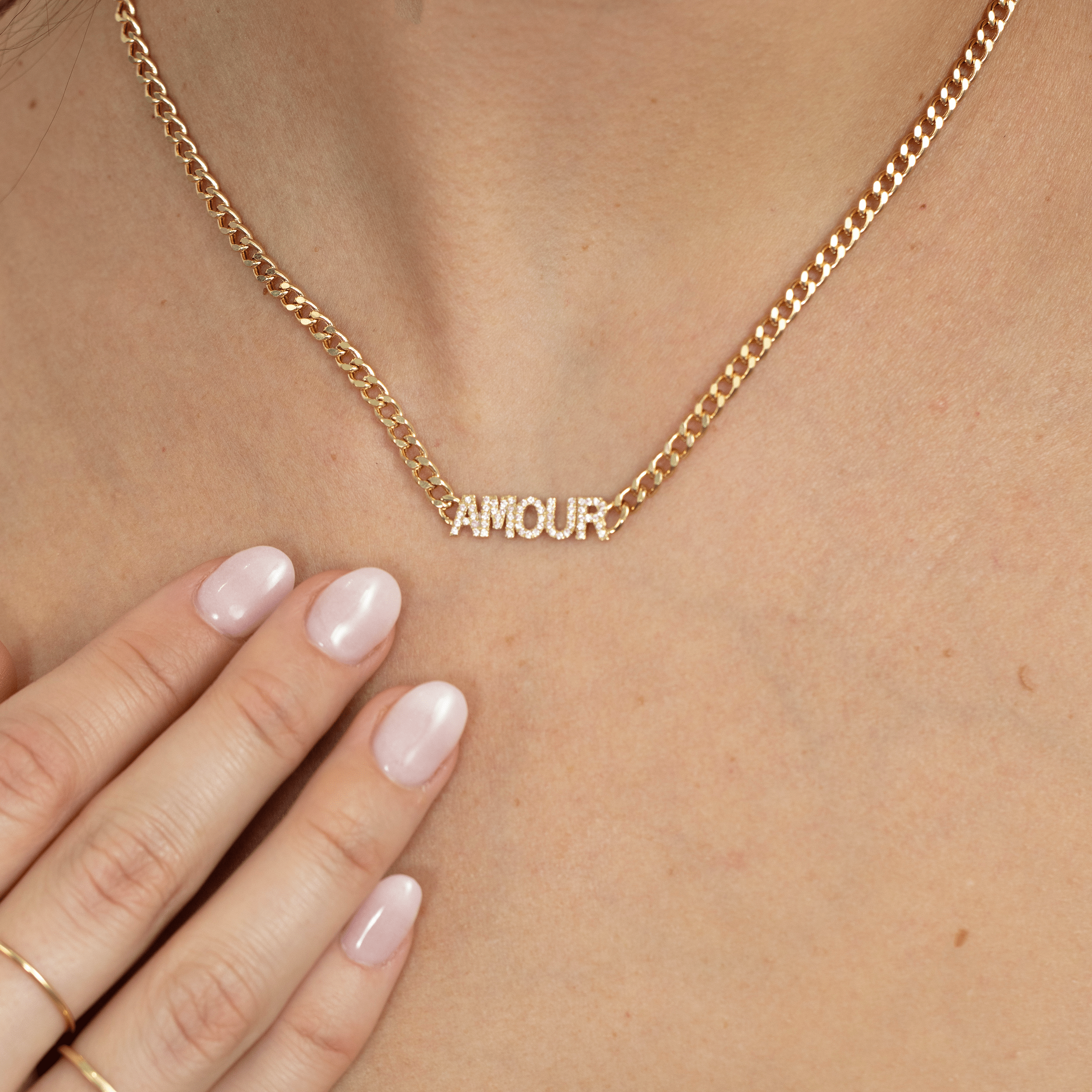 Diamond Eternal Amour Necklace