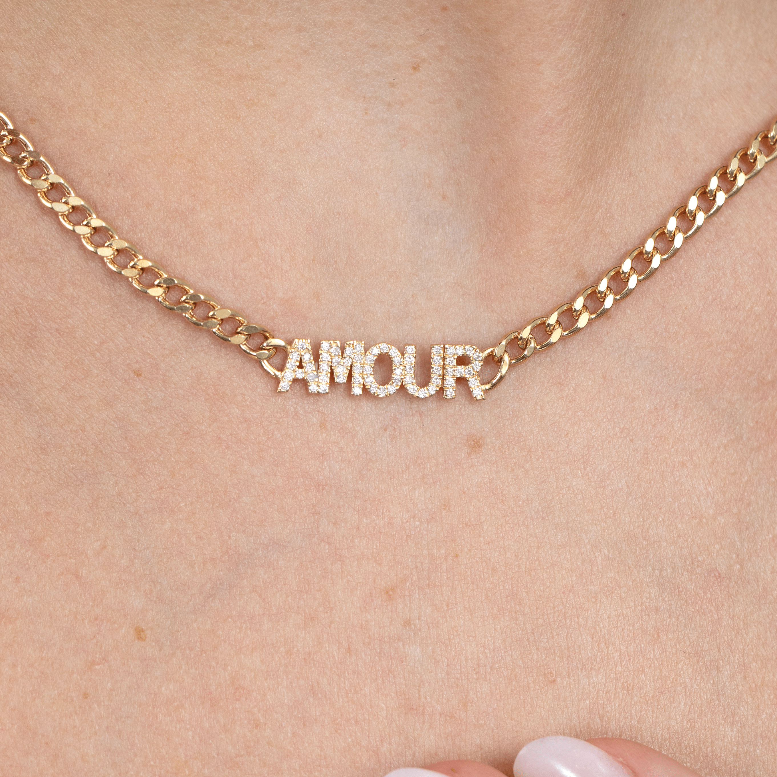 Diamond Eternal Amour Necklace
