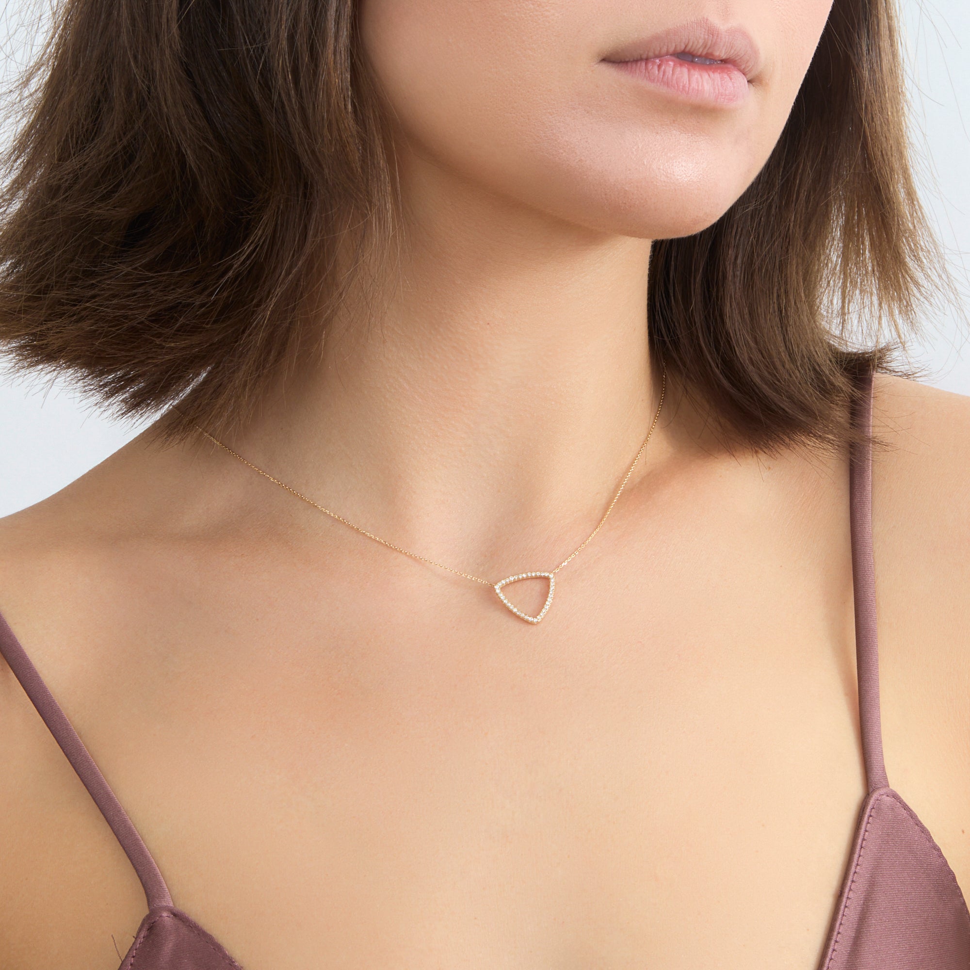 Trinity Diamond Pendant Necklace
