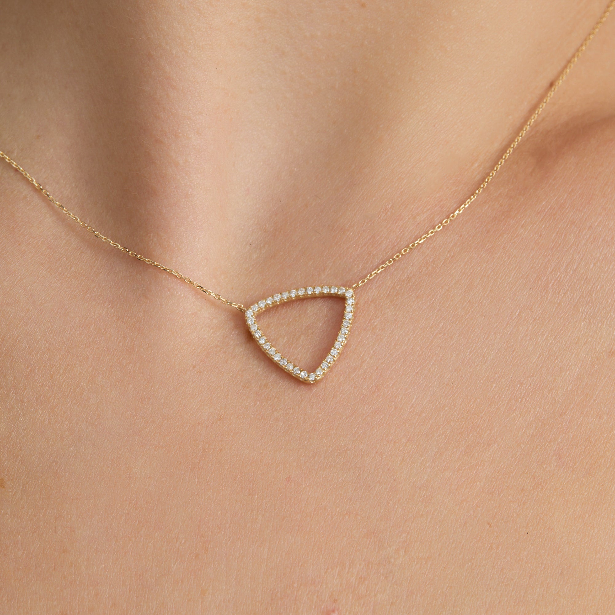 Trinity Diamond Pendant Necklace