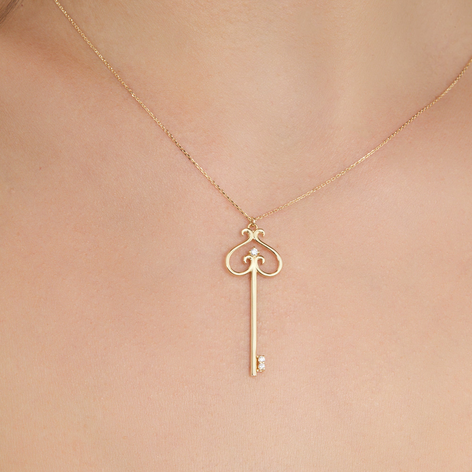 Eternal Glow Key Necklace