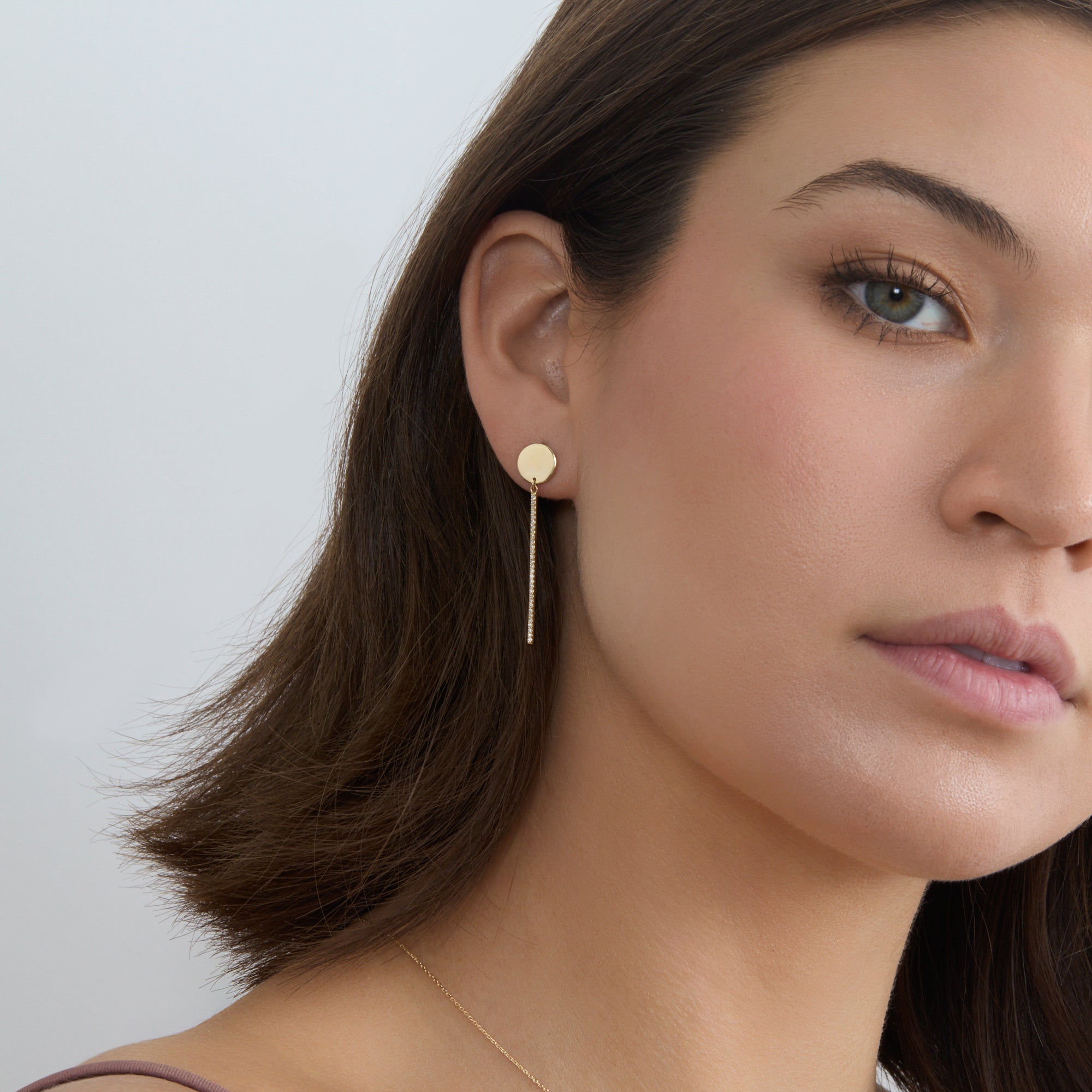 Luminous Bar Drops Earrings