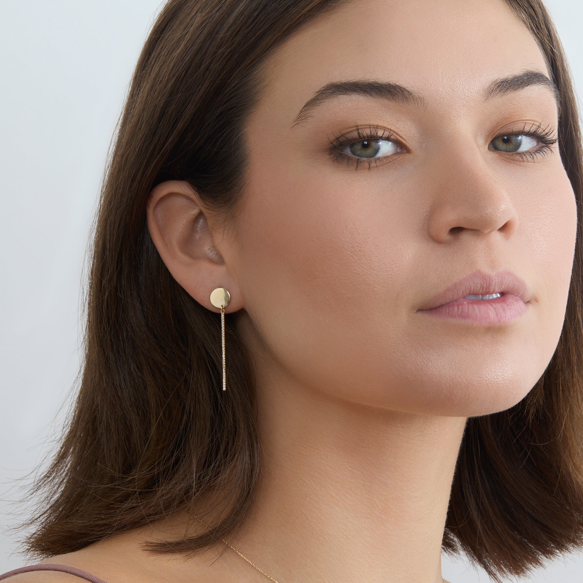 Luminous Bar Drops Earrings