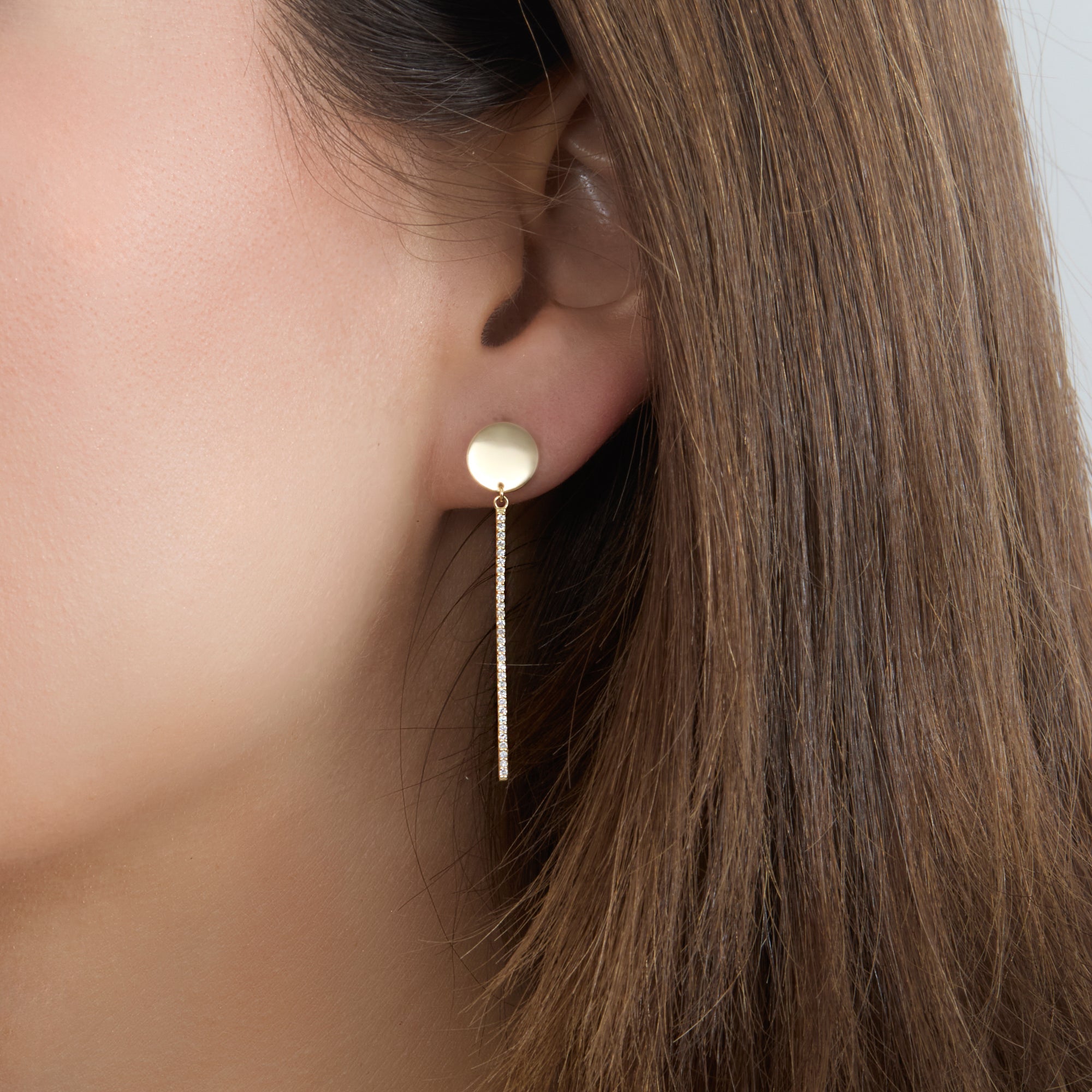 Luminous Bar Drops Earrings