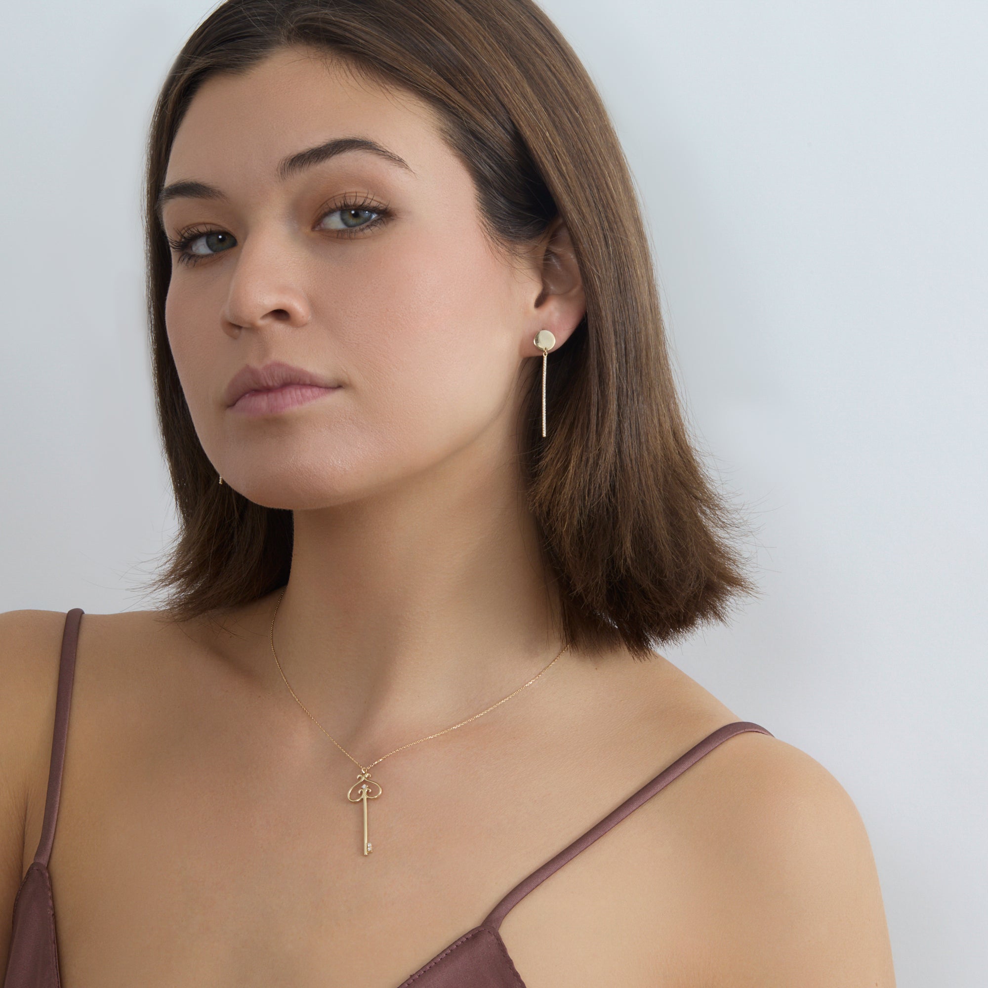 Luminous Bar Drops Earrings