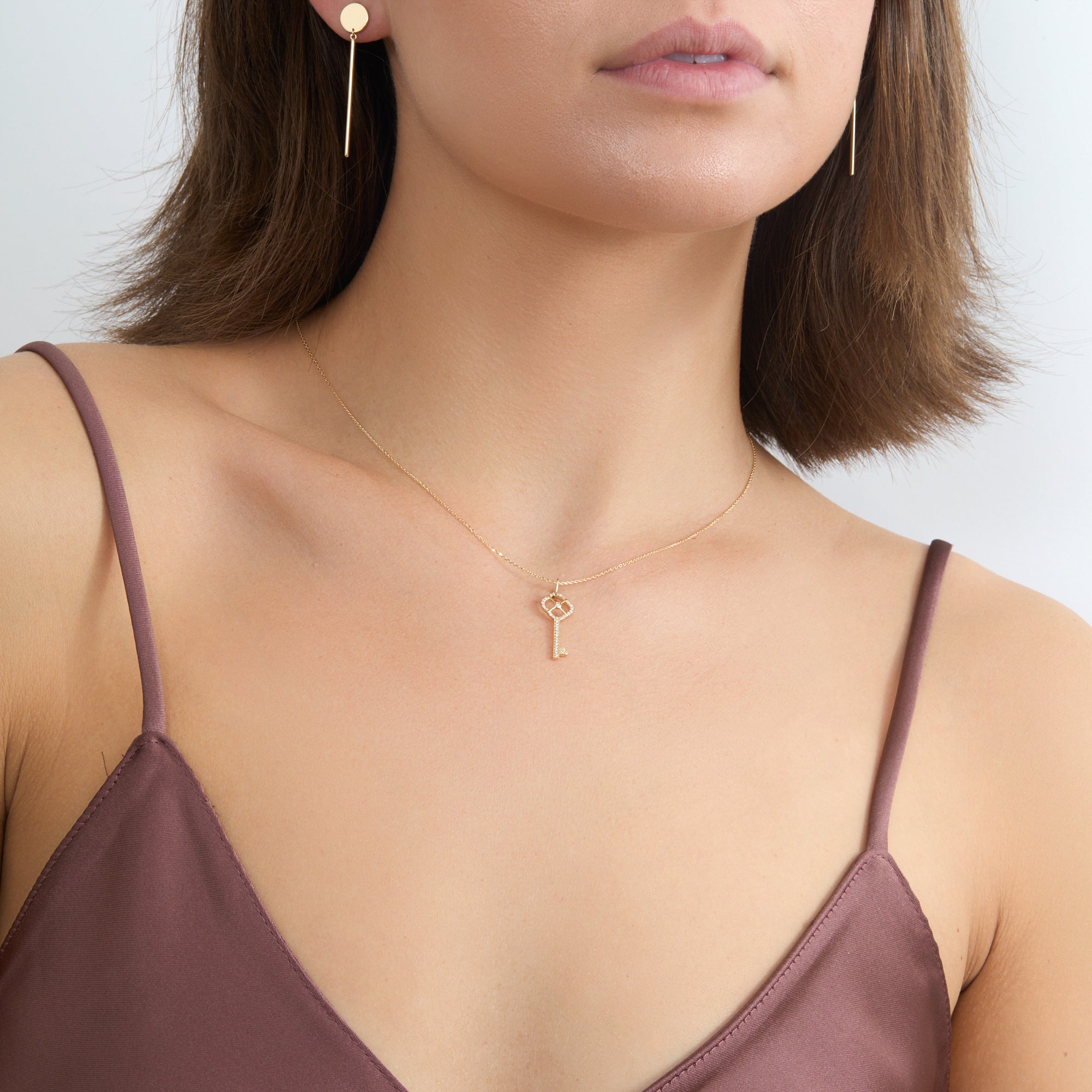 Chic Key Necklace