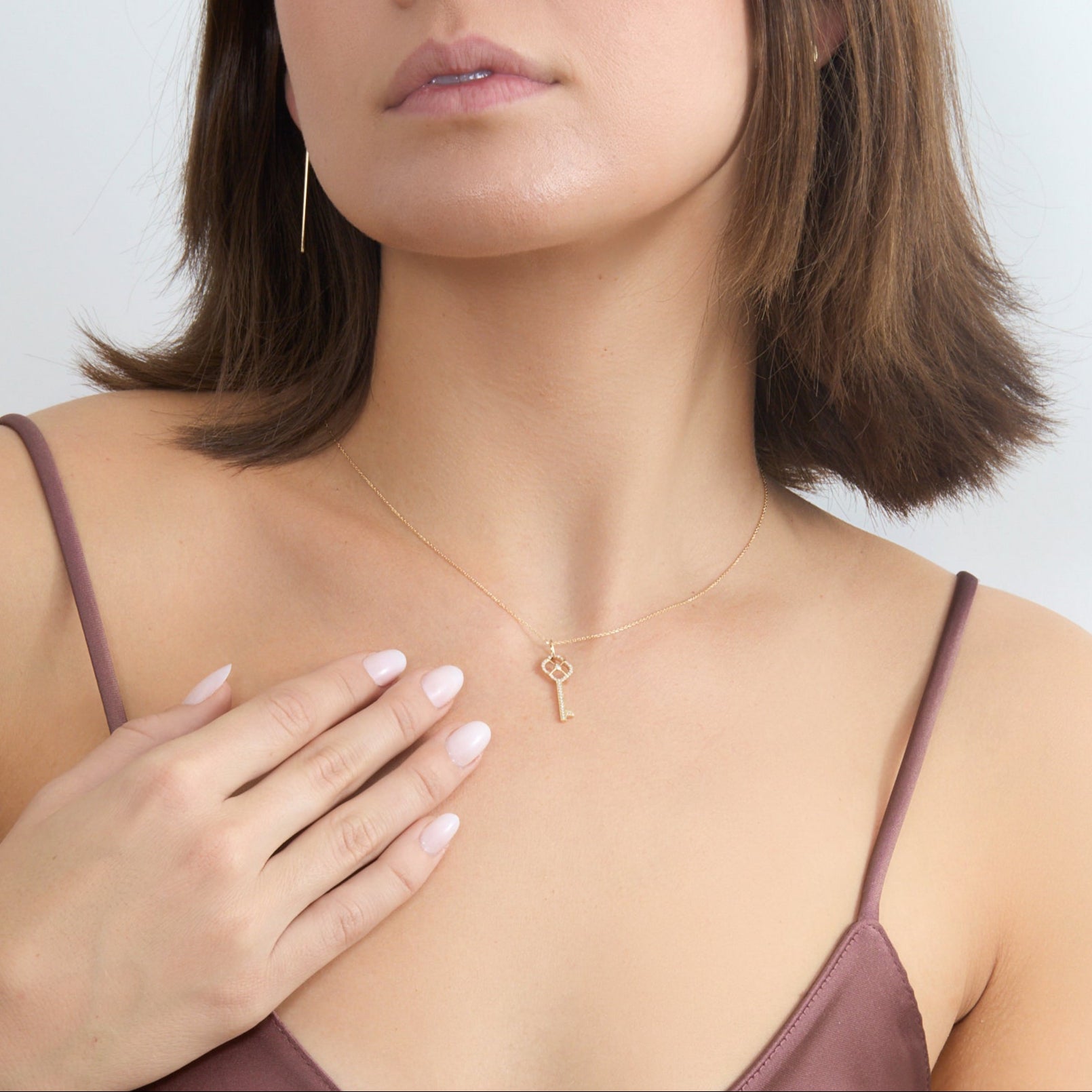 Chic Key Necklace