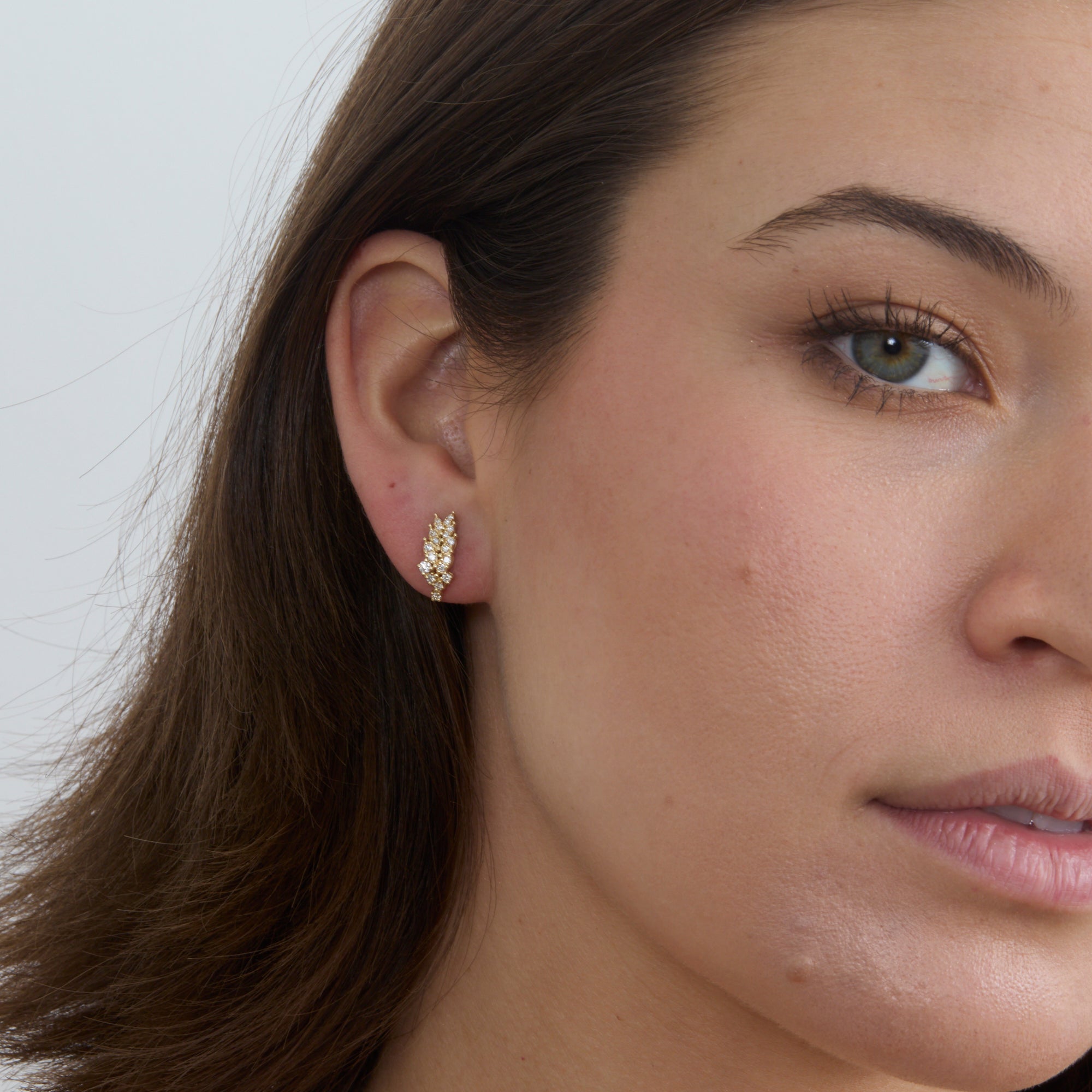 Botanical Leaf Studs