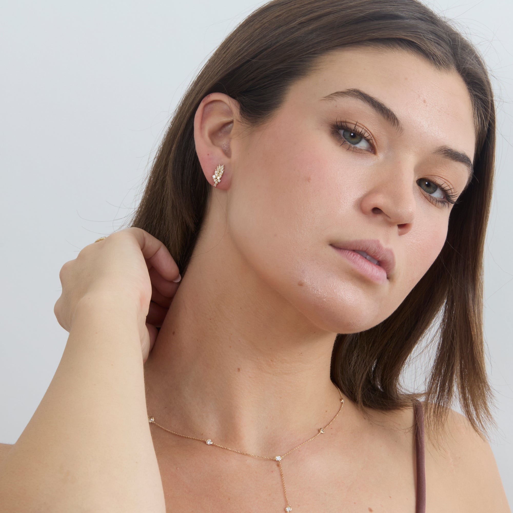 Botanical Leaf Studs