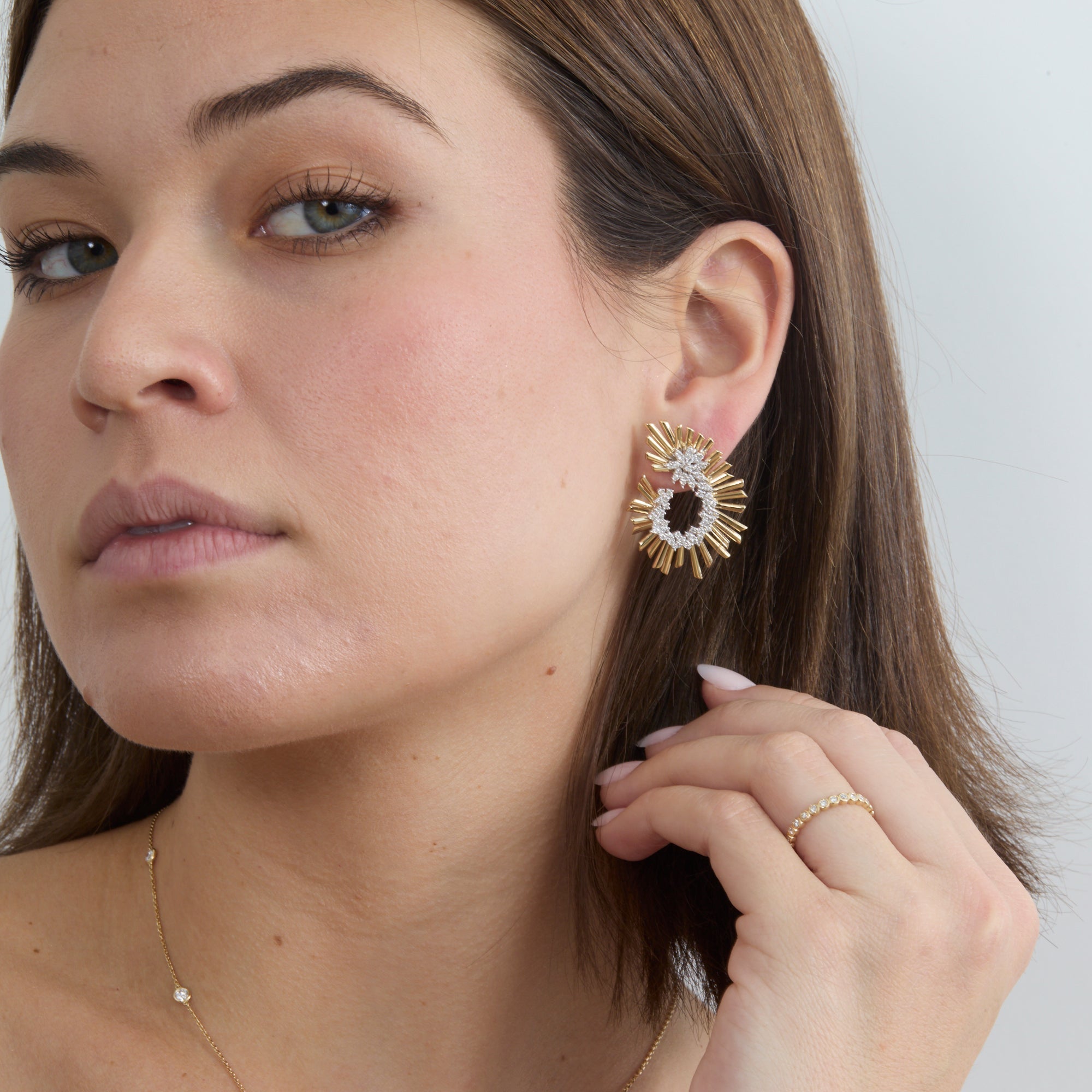 Sunfire Statement Earrings