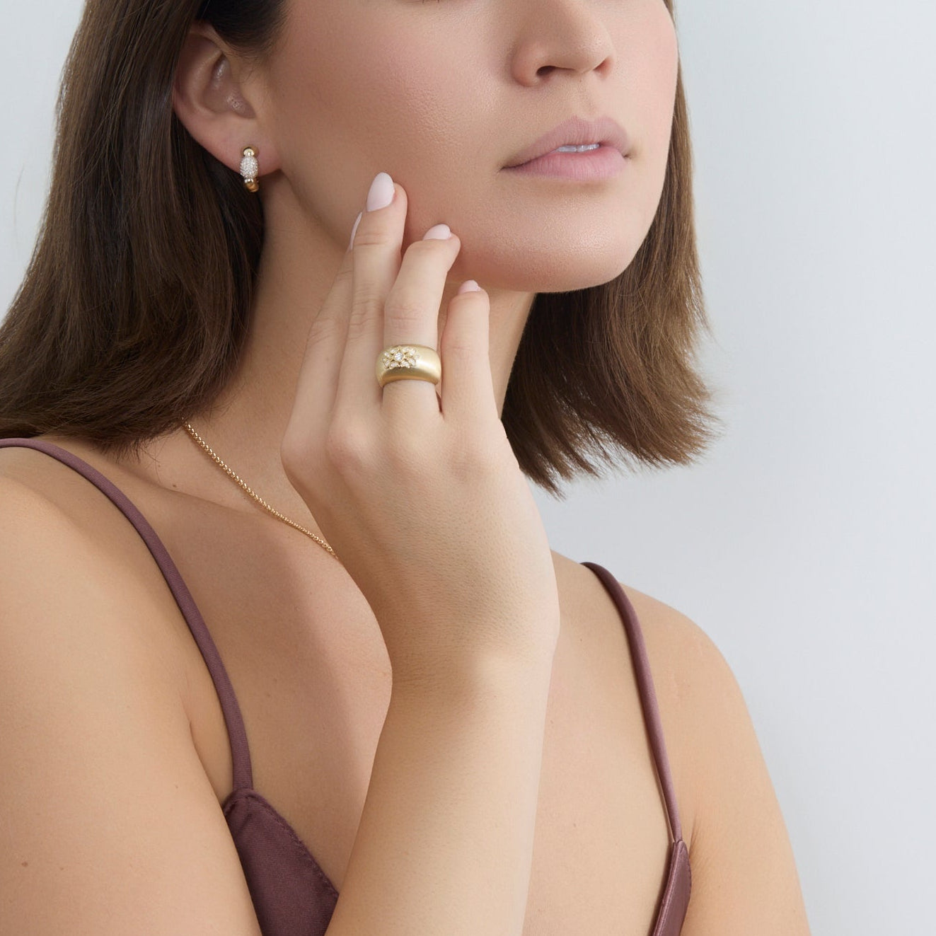Old-World Petal Ring