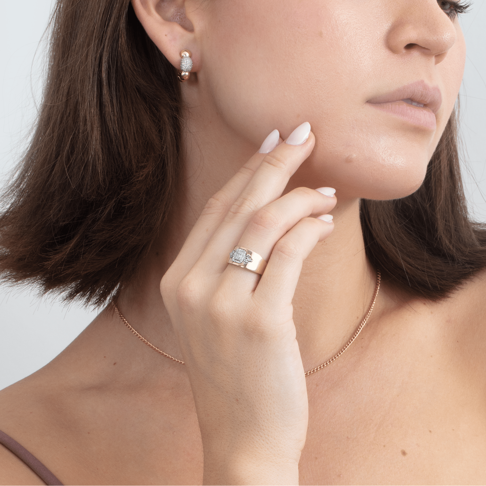 Sophistique Baguette Ring