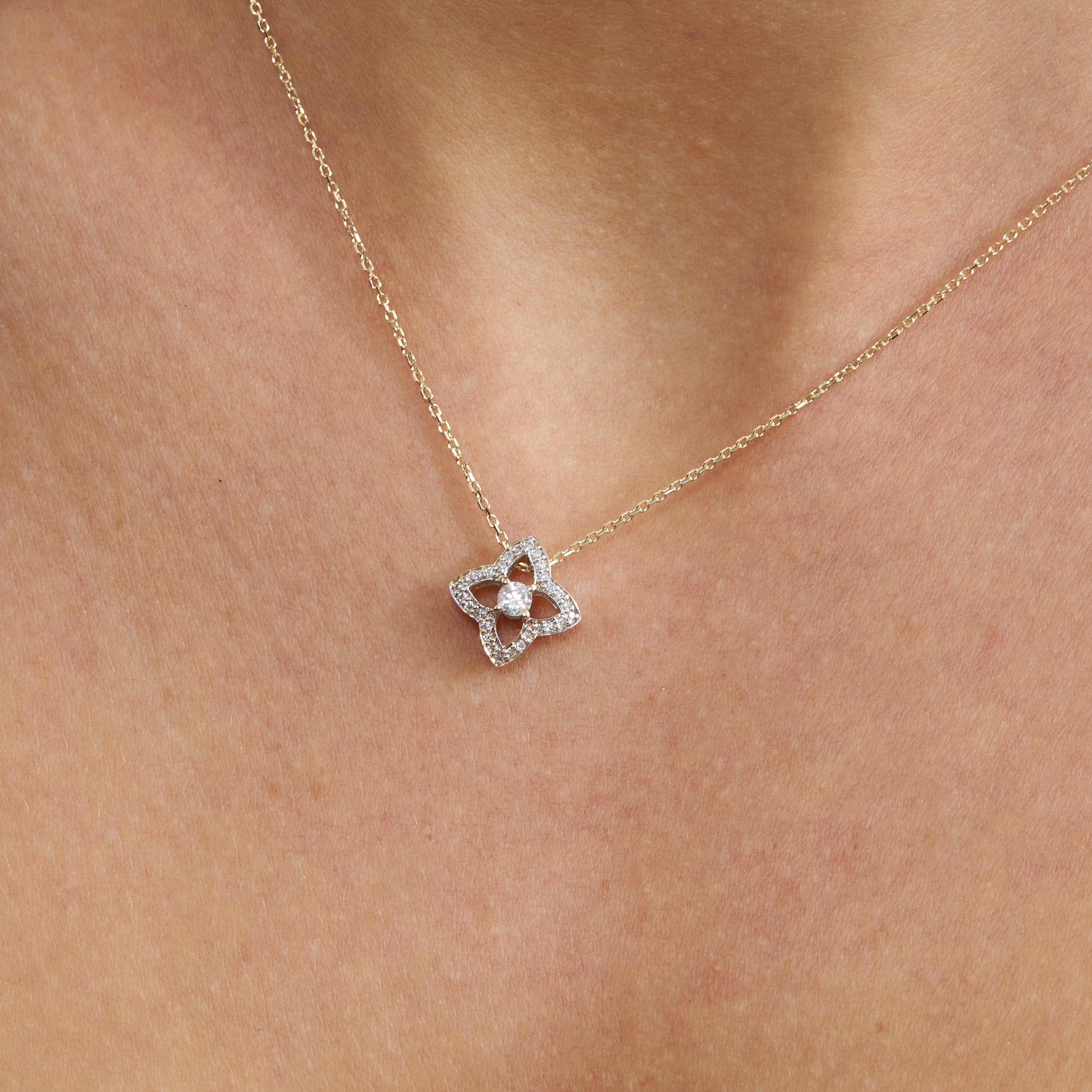 Prosperity Clover Necklace