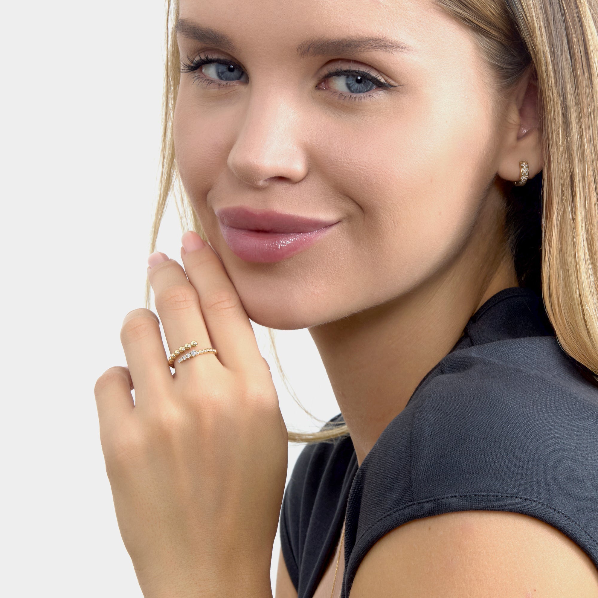 Twisted Tail Wrap Ring