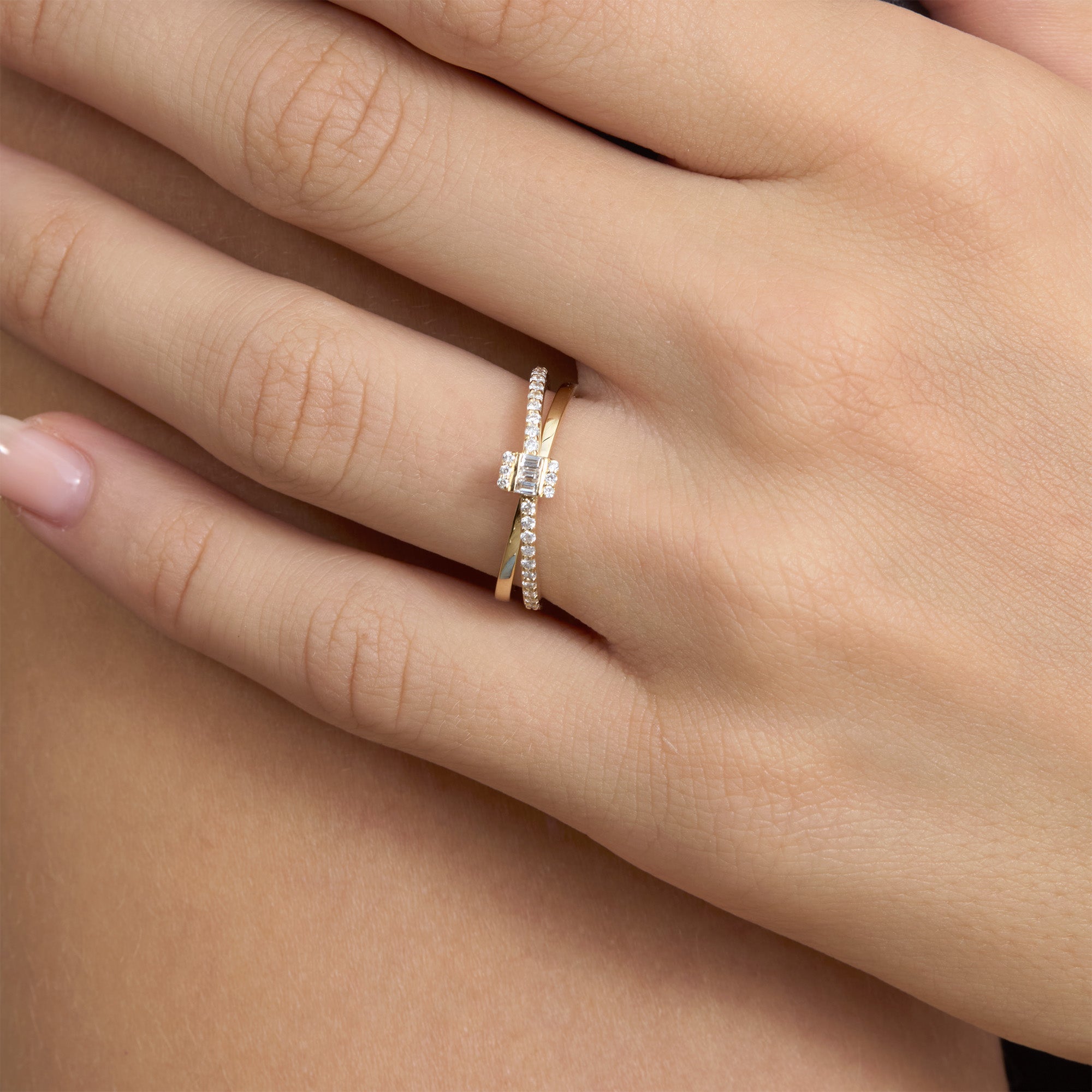 Crossover Shine Ring