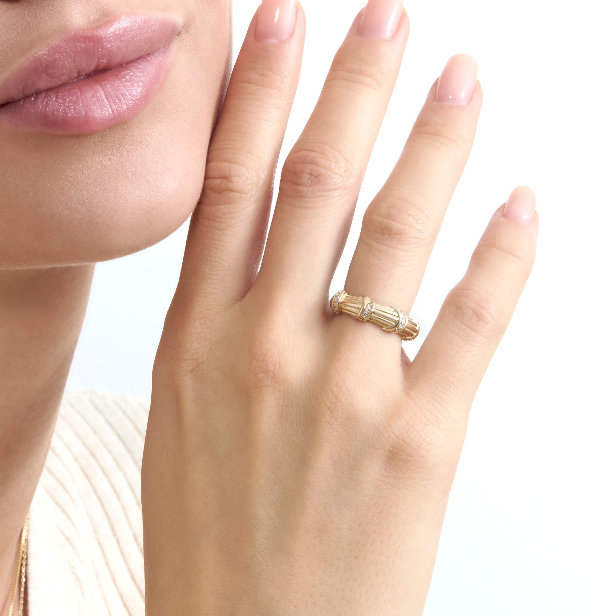 Bamboo Elegance Ring