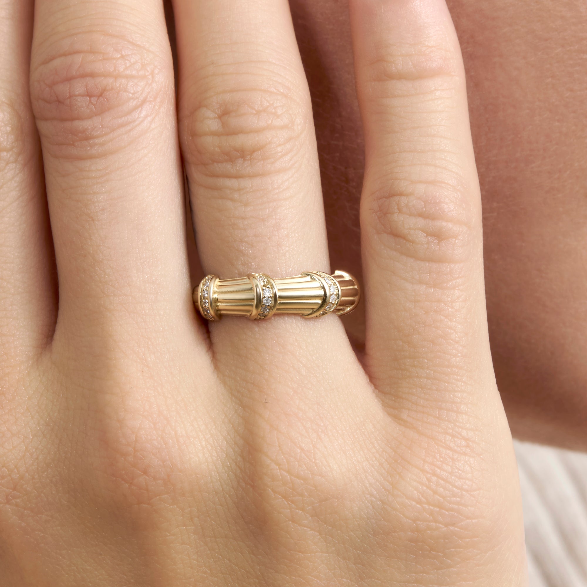 Bamboo Elegance Ring