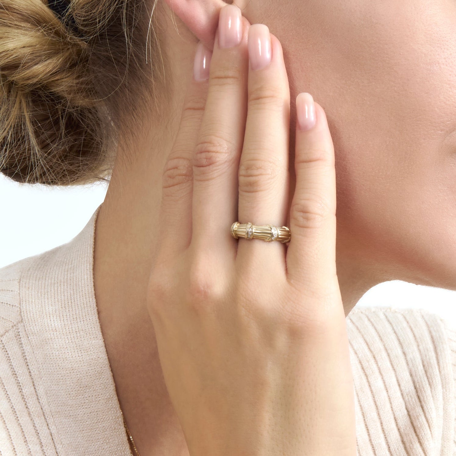 Bamboo Elegance Ring