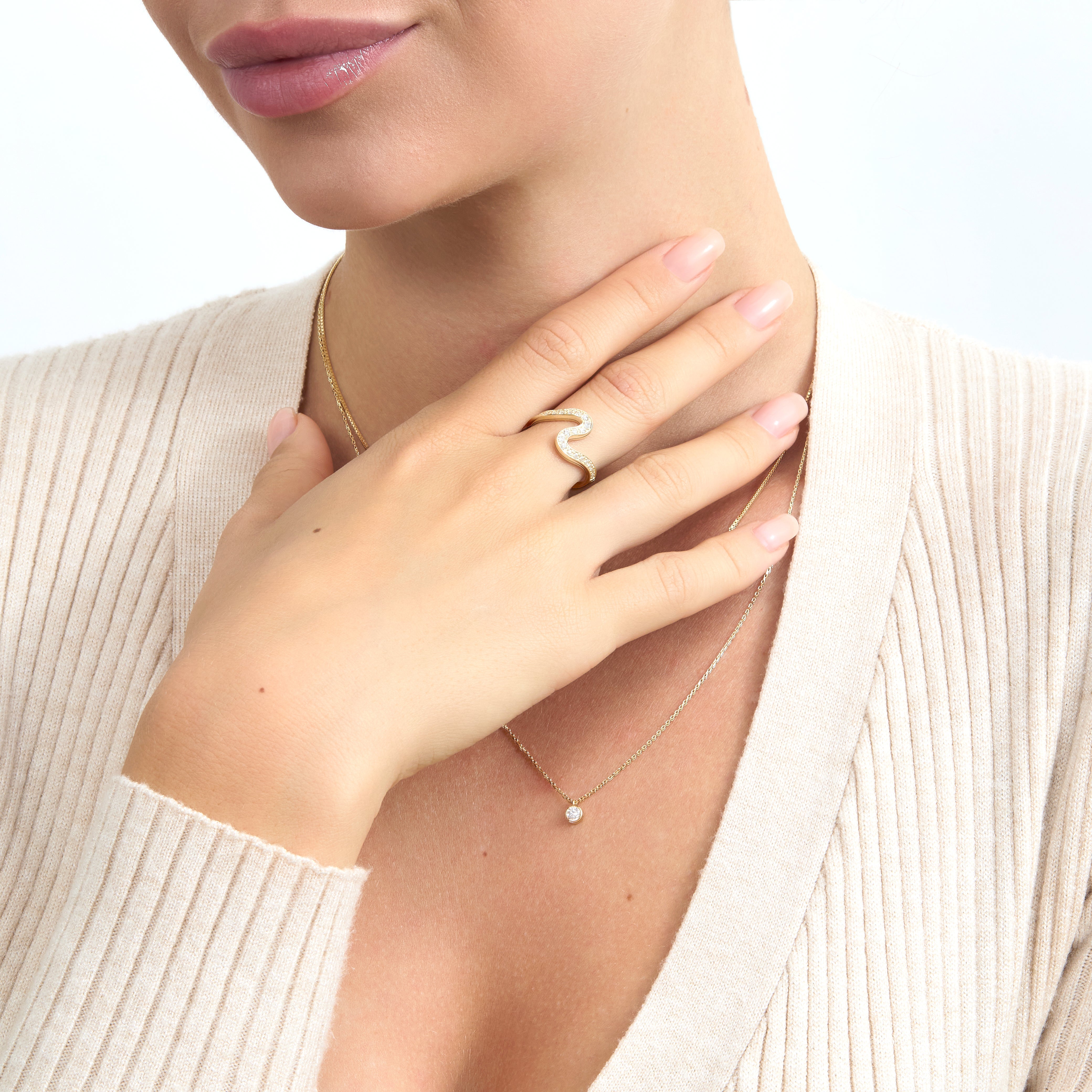 Wave Luxe Ring