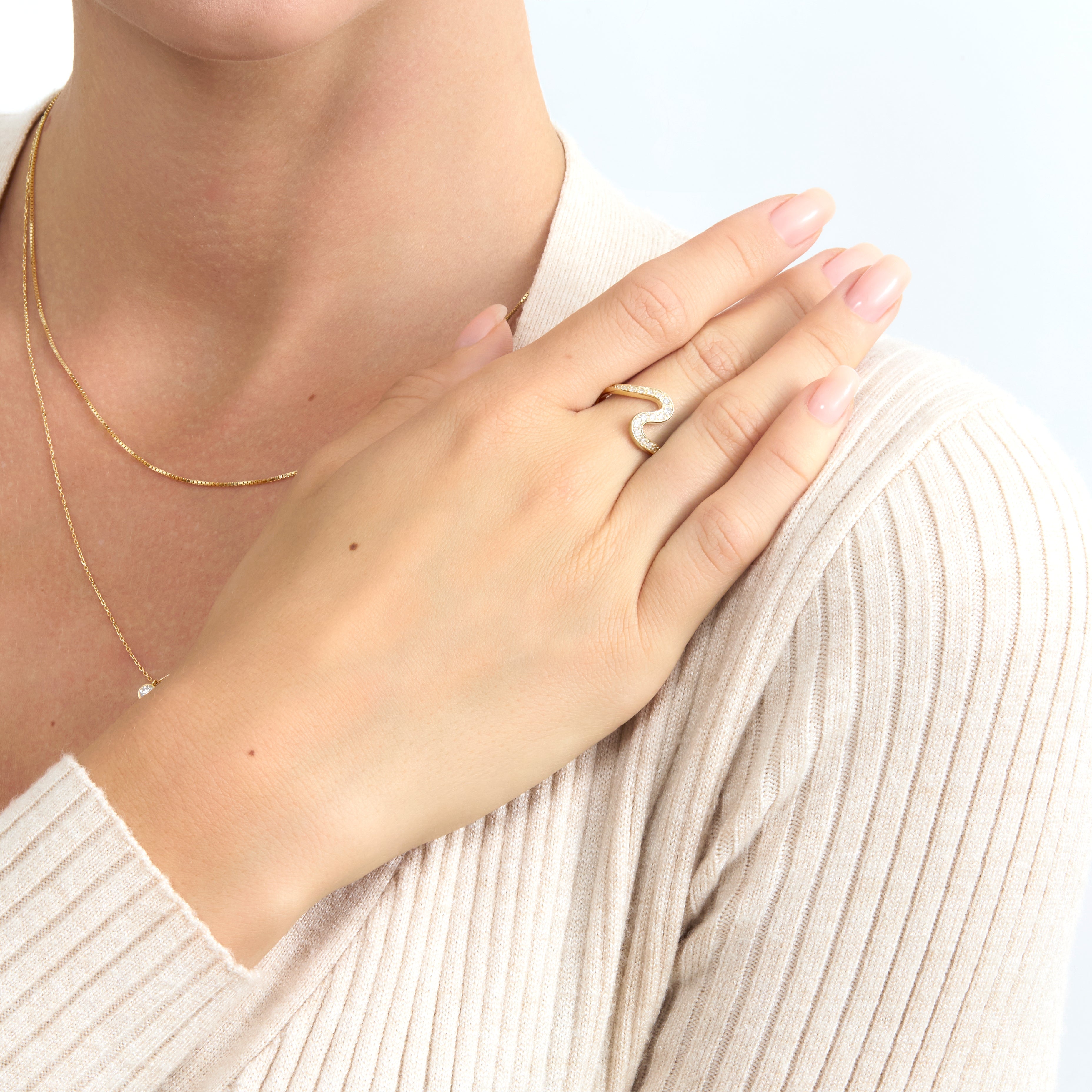 Wave Luxe Ring