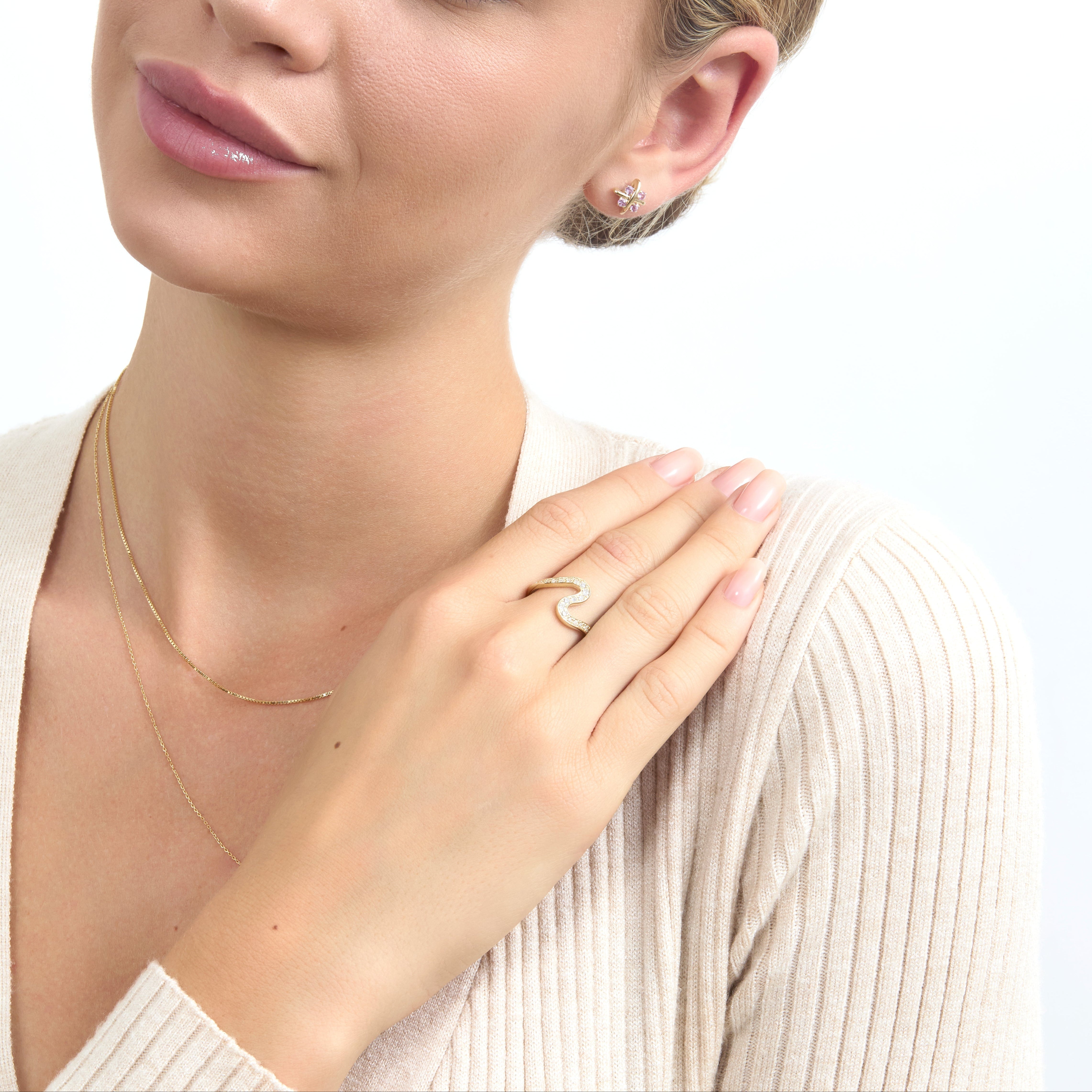 Wave Luxe Ring