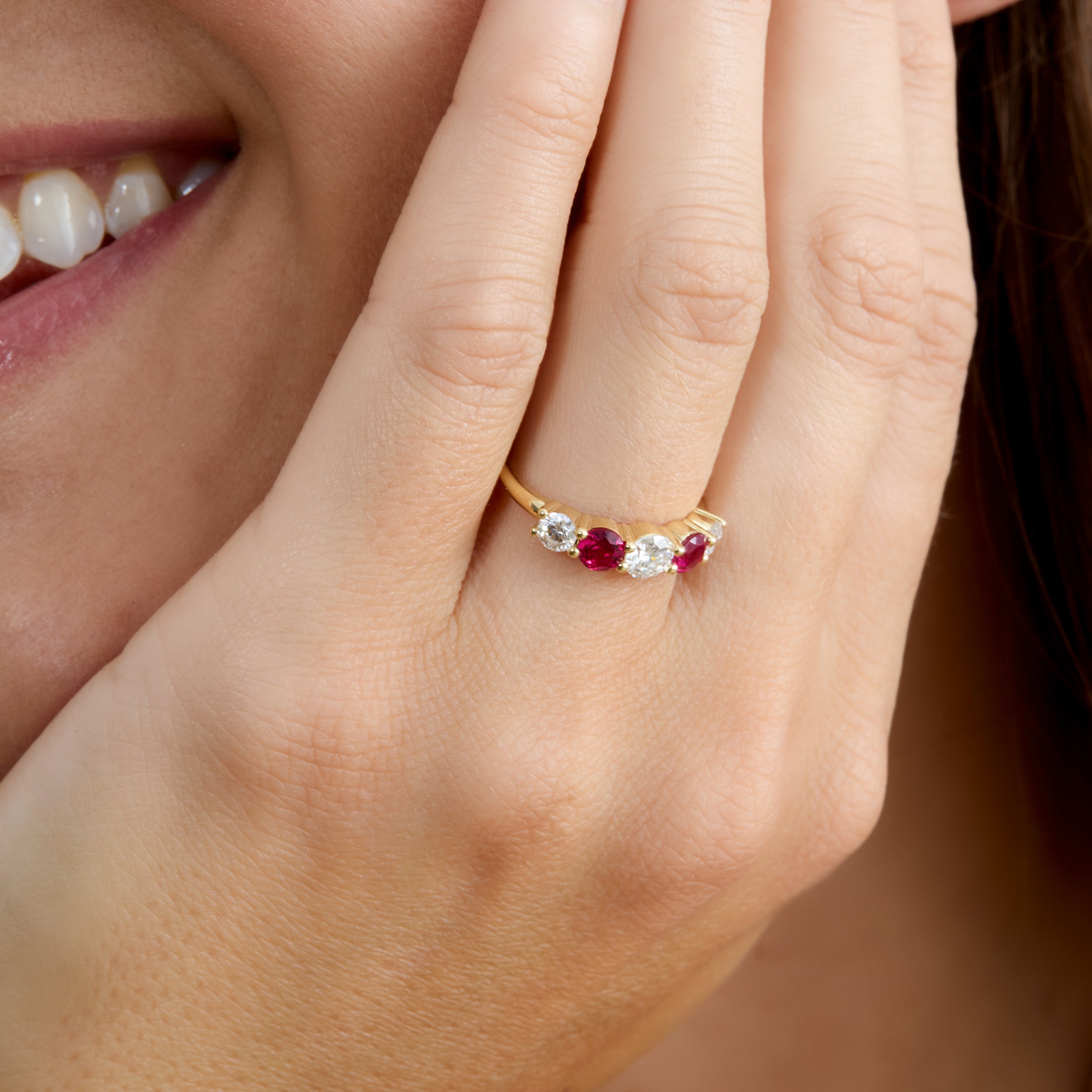 Firelight Ruby Ring