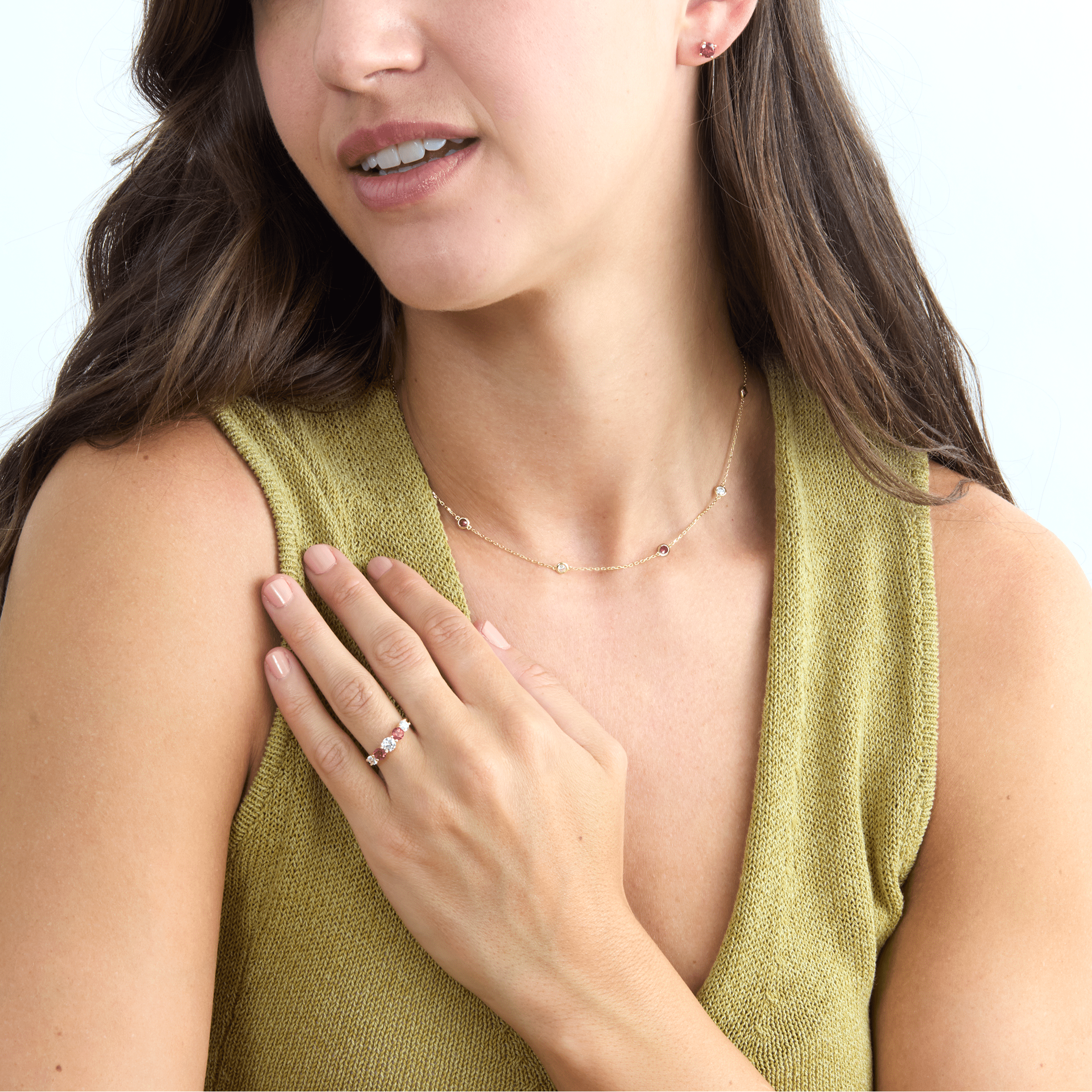 Ruby Essence Necklace