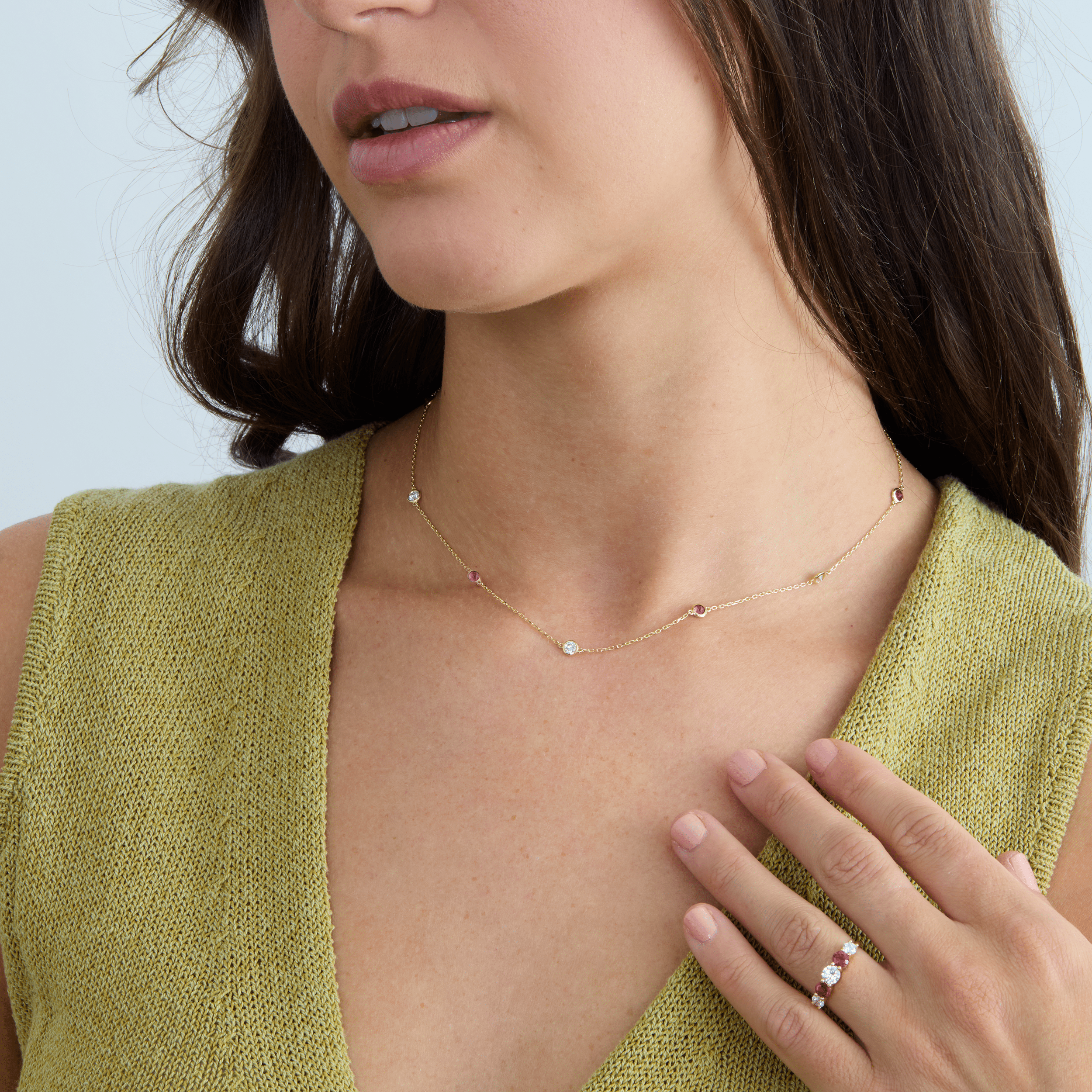 Ruby Essence Necklace