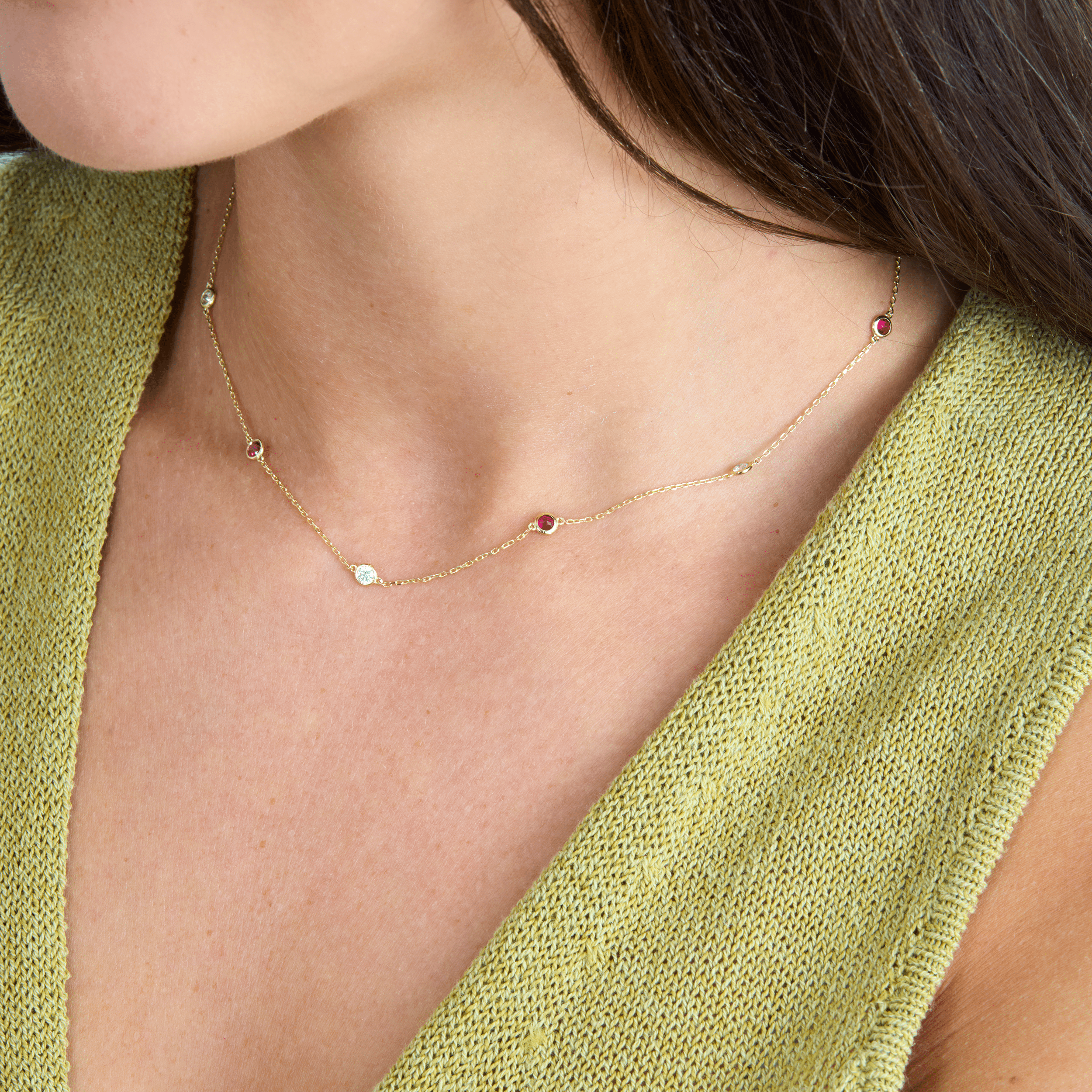 Ruby Essence Necklace