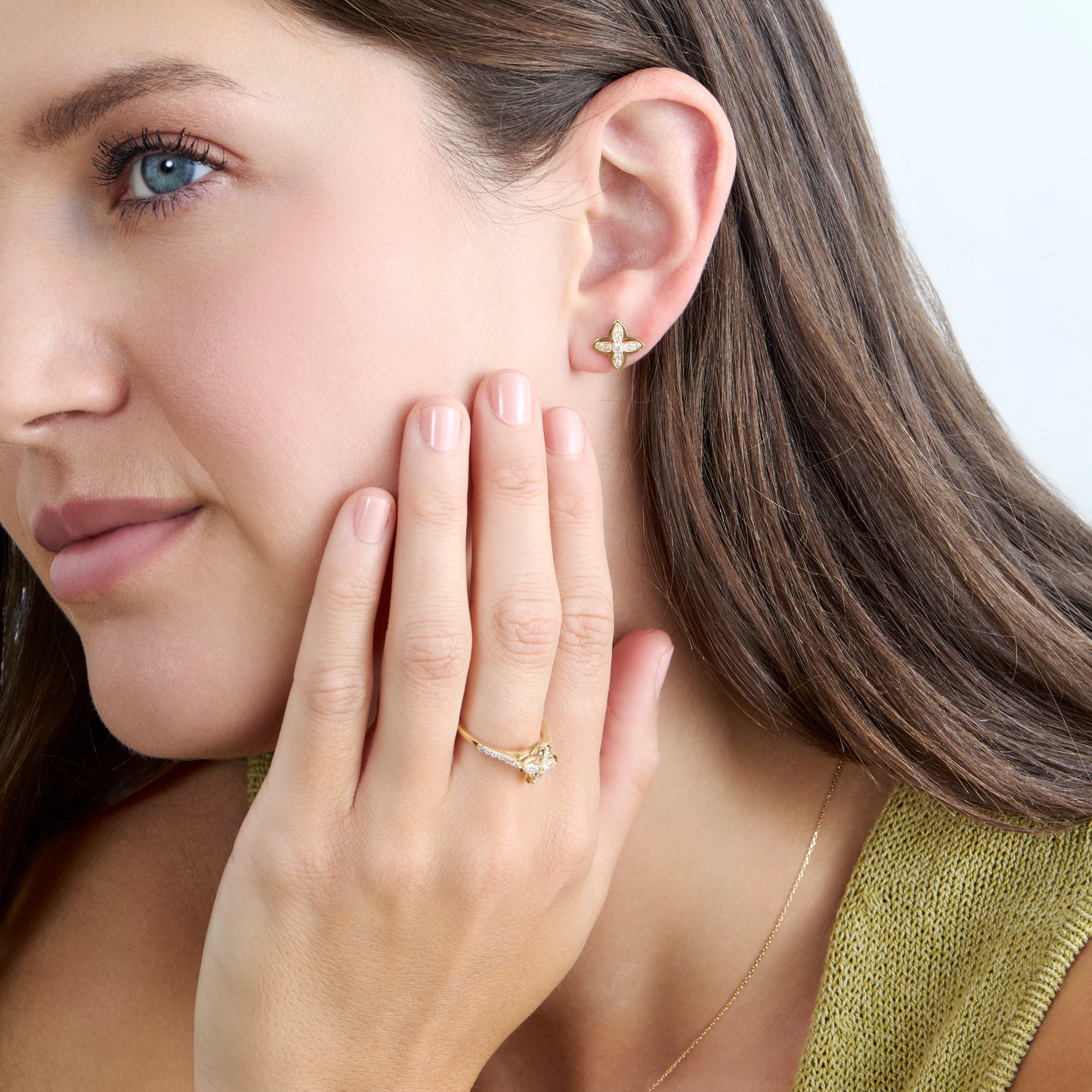 Lucky Bloom Studs