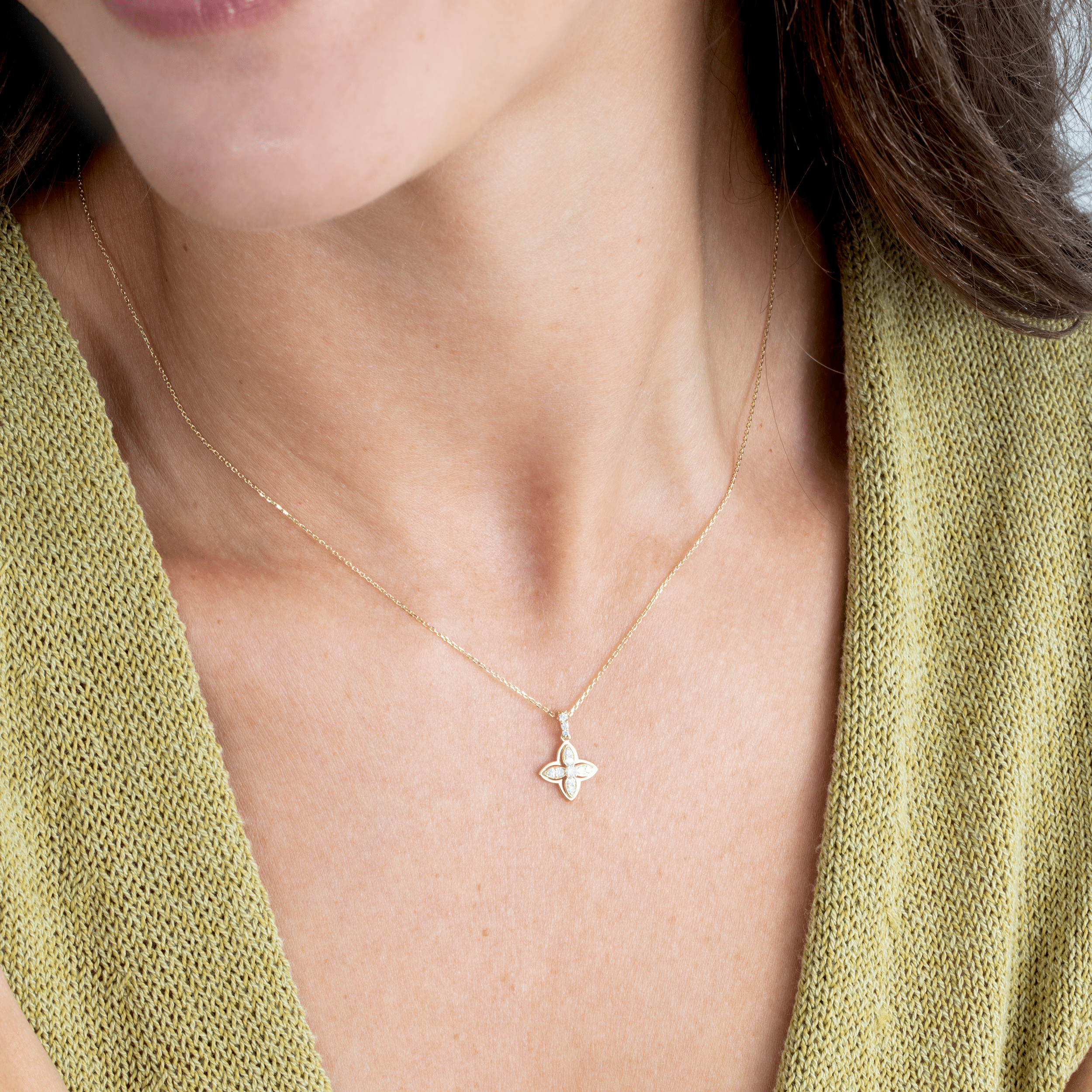 Enchanted Clover Necklace