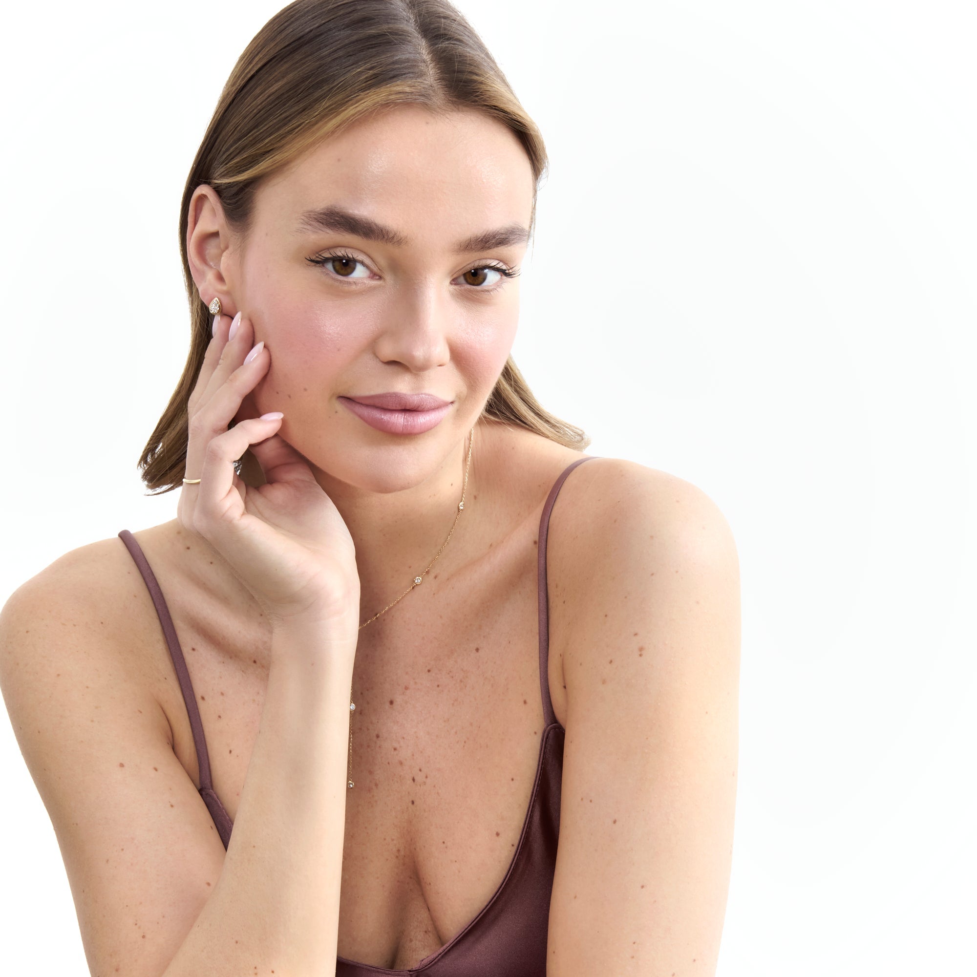 Opaline Teardrops earrings