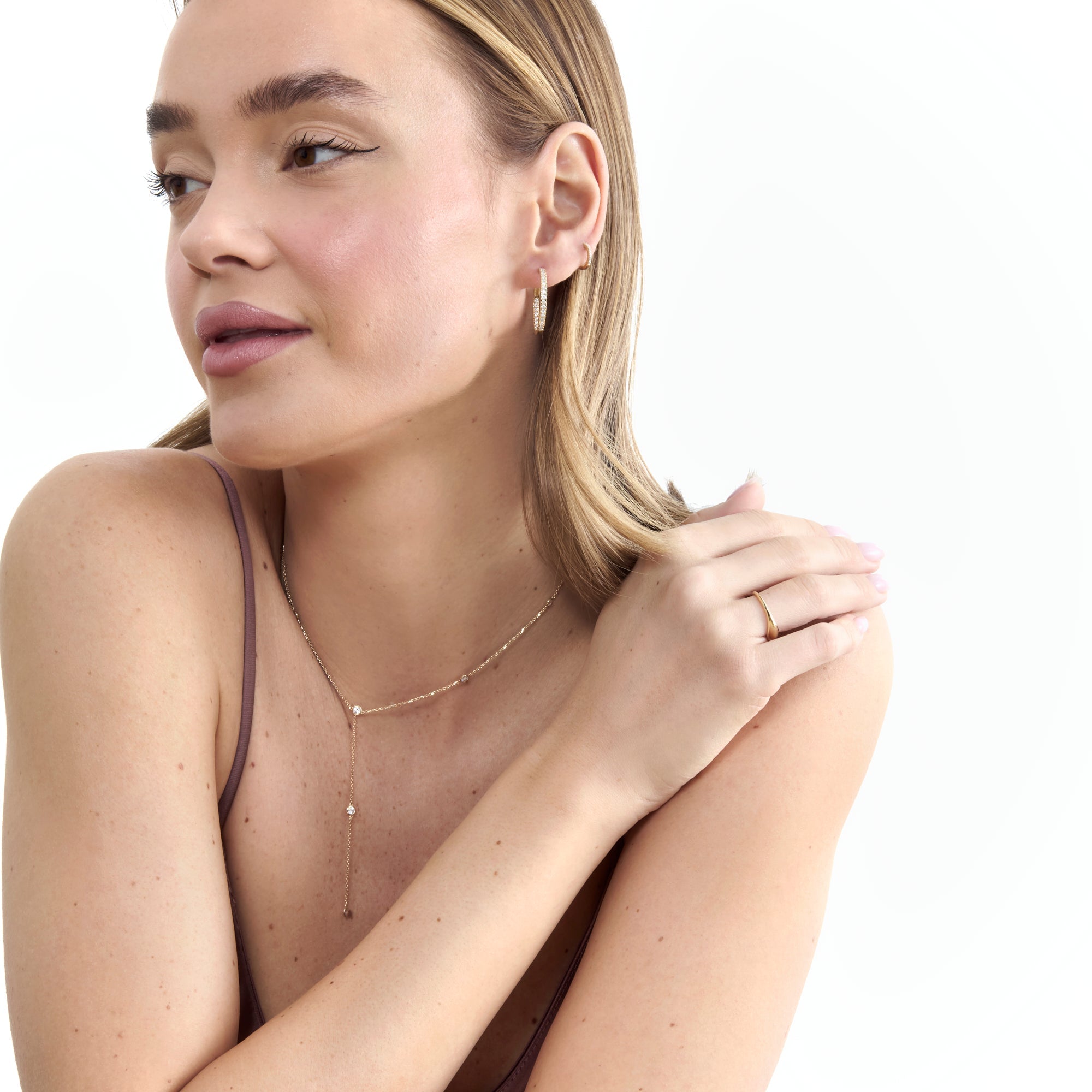 Eternal Spark Hoops
