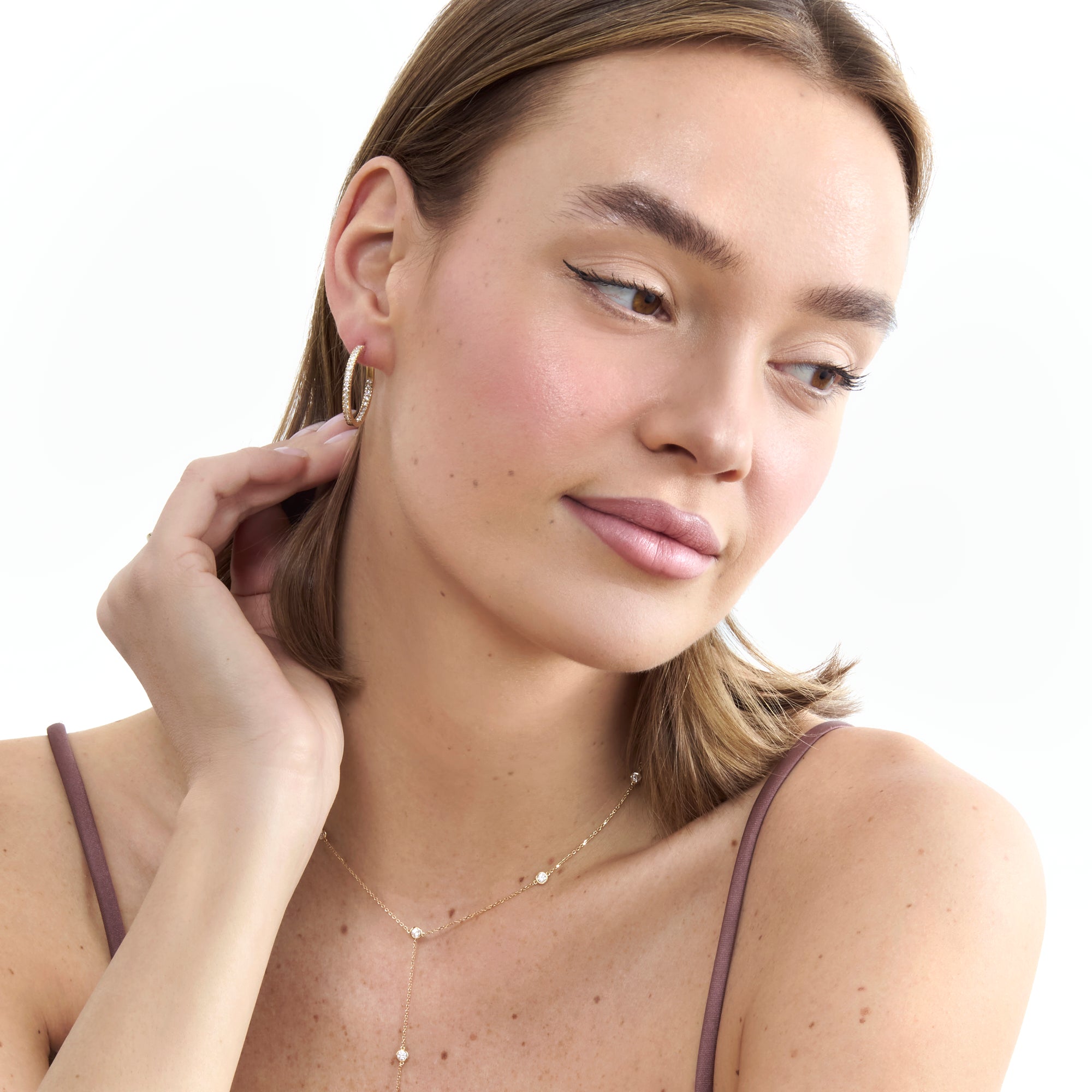 Eternal Spark Hoops