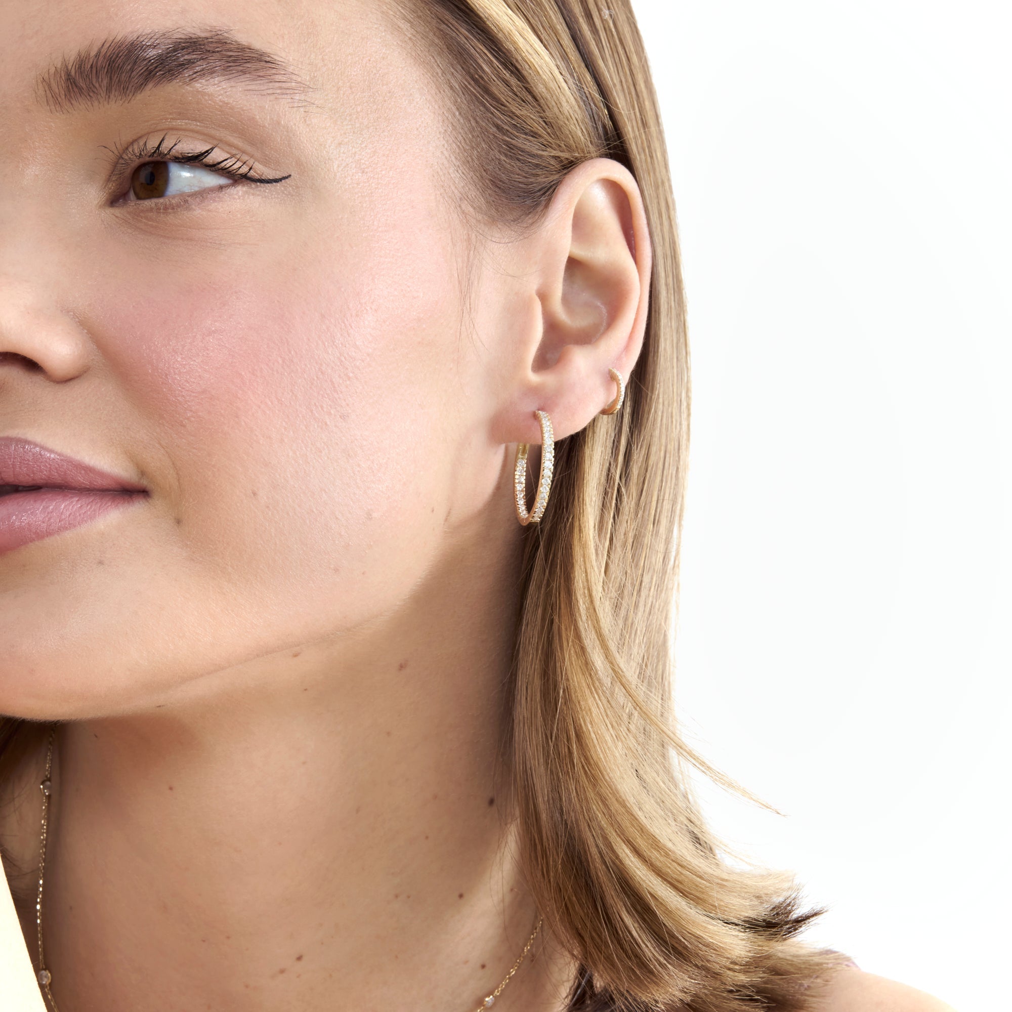 Eternal Spark Hoops