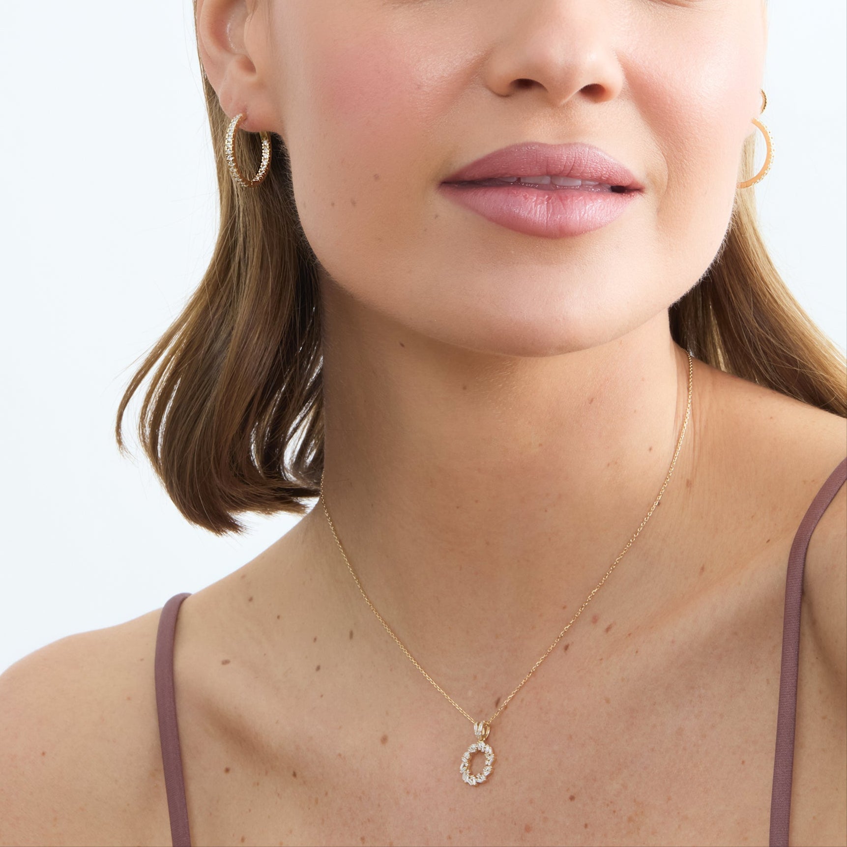 Diamond Celestial Cluster Pendant Necklace