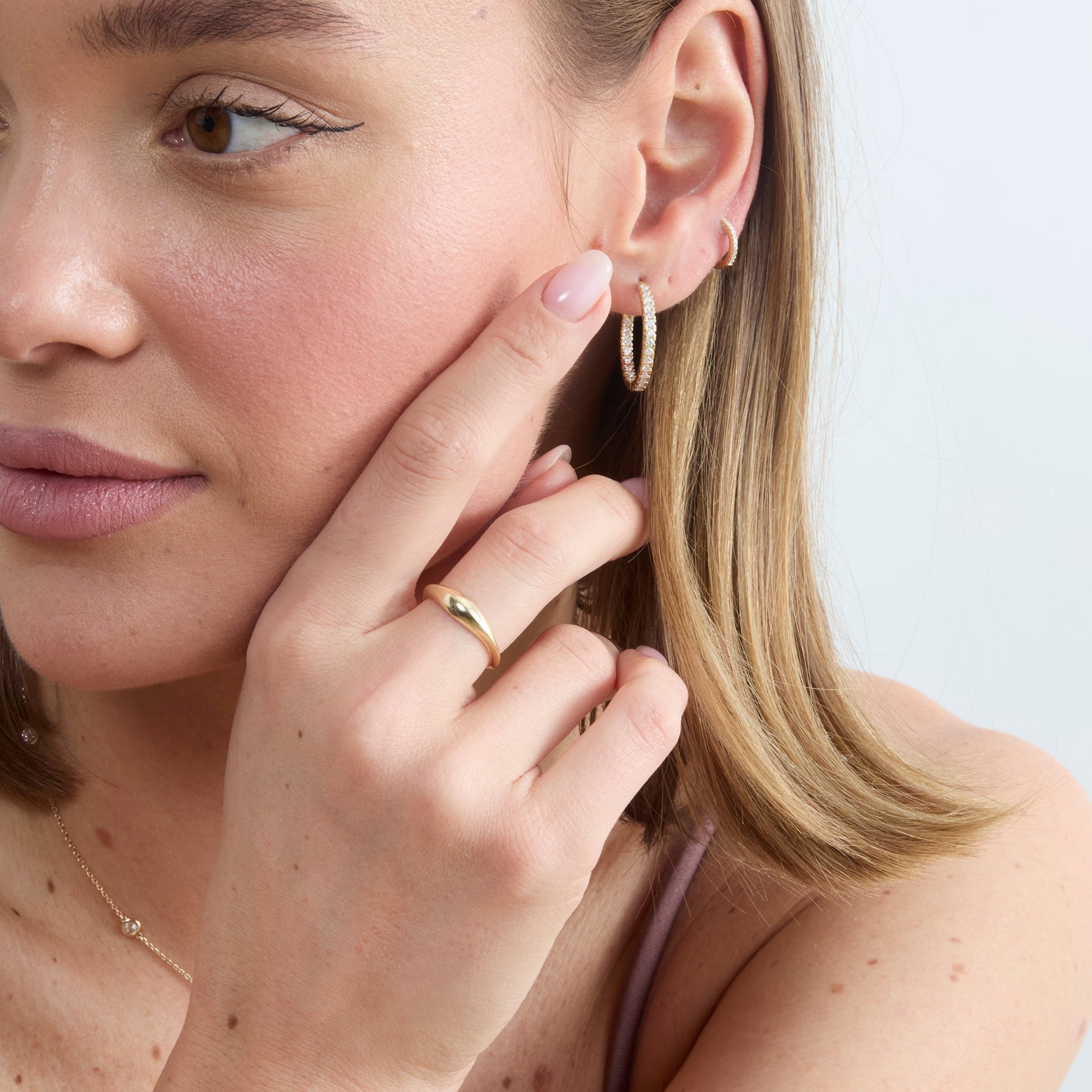 Lustrous Dome Ring