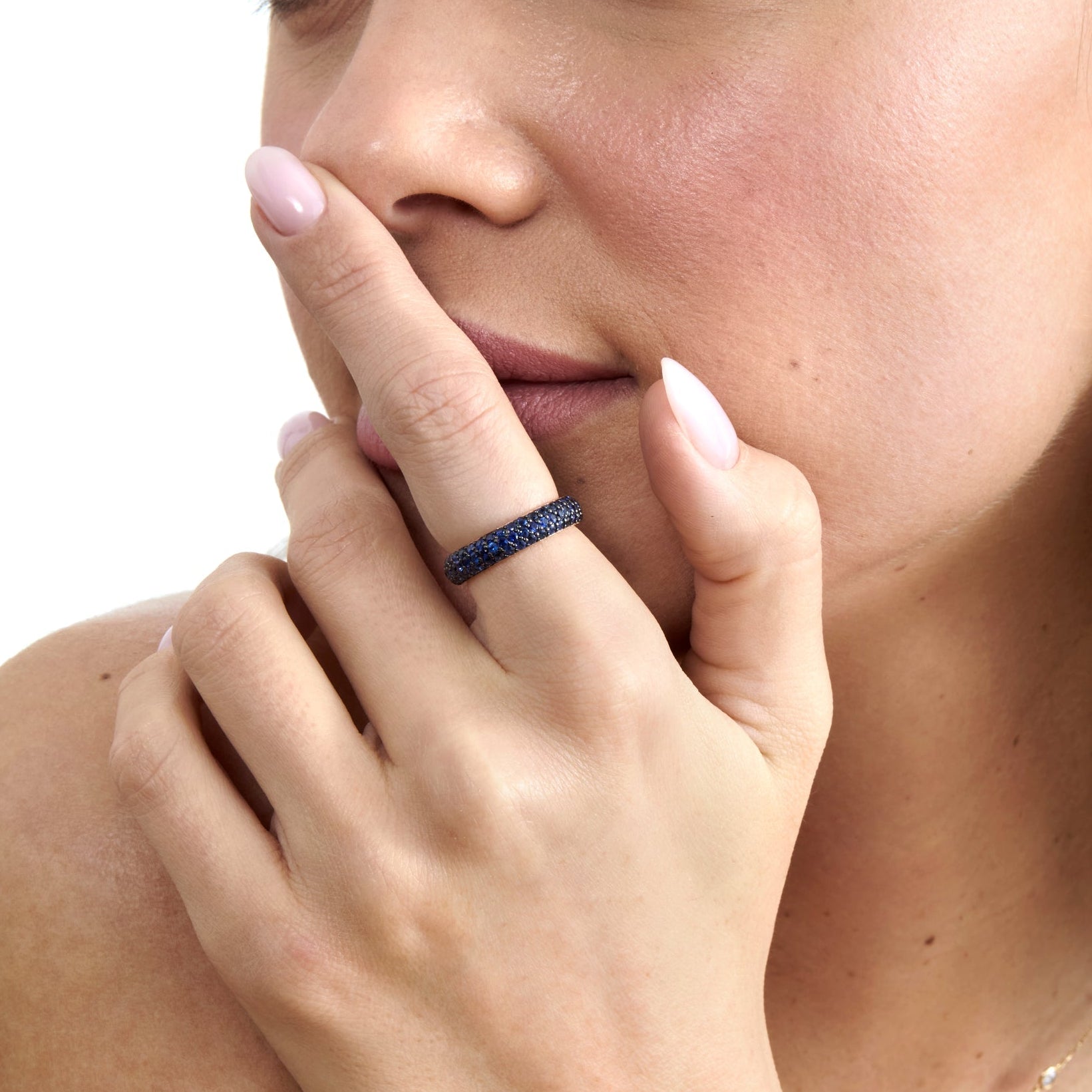 Ocean Mist Eternity Ring