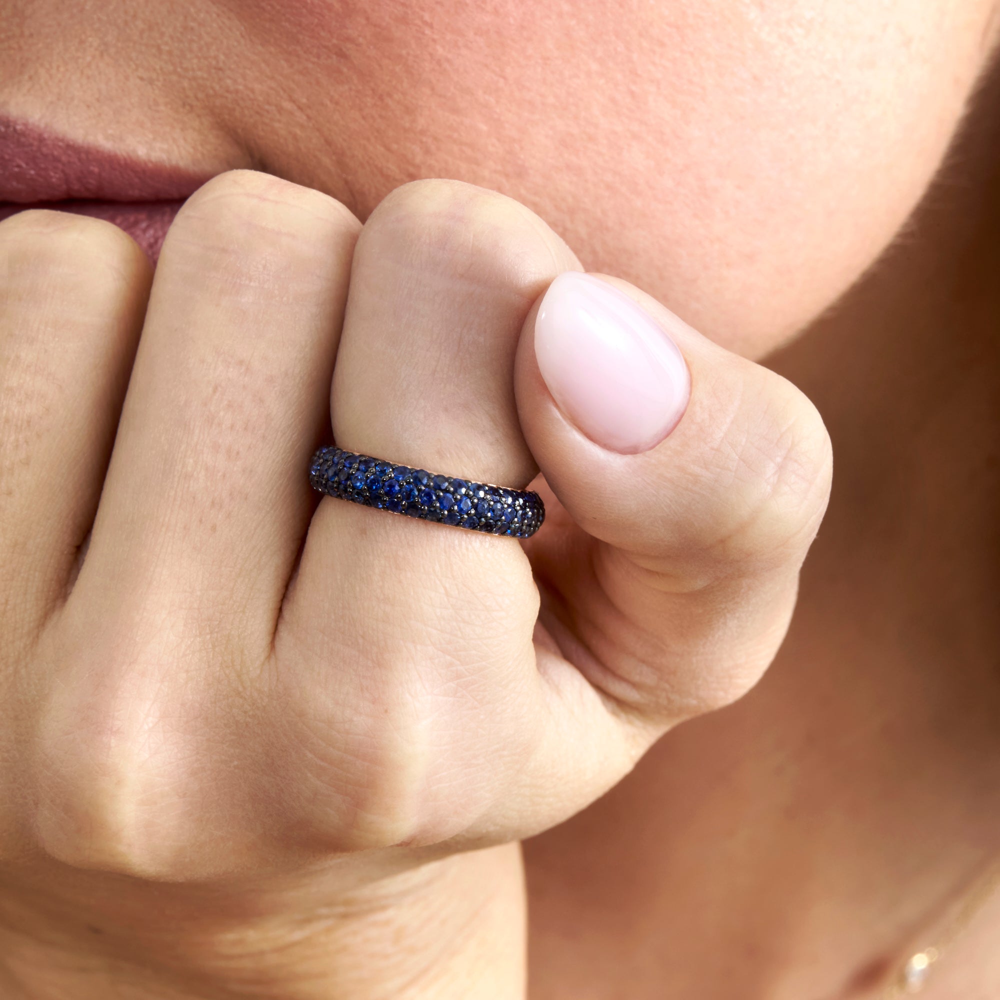 Ocean Mist Eternity Ring