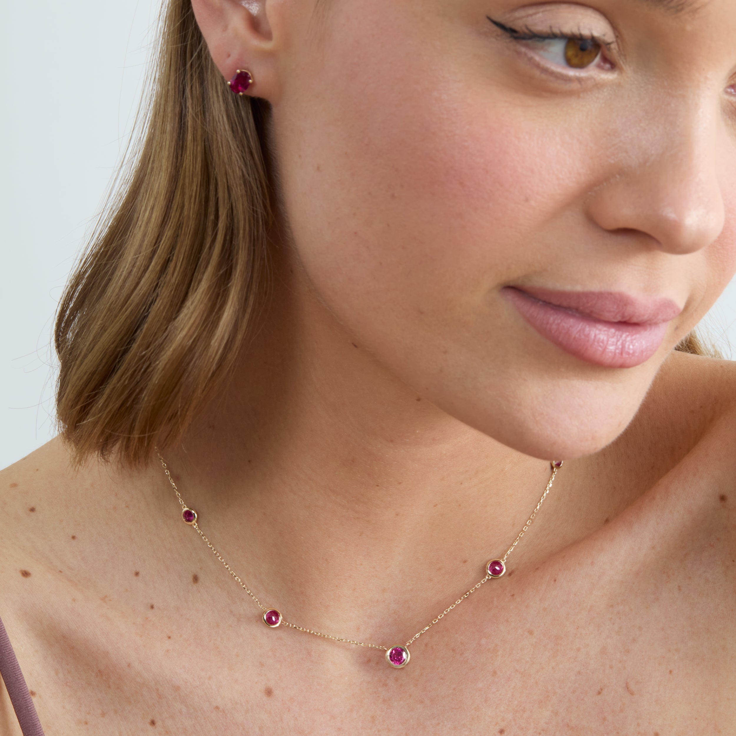 Red Ember Choker Necklace