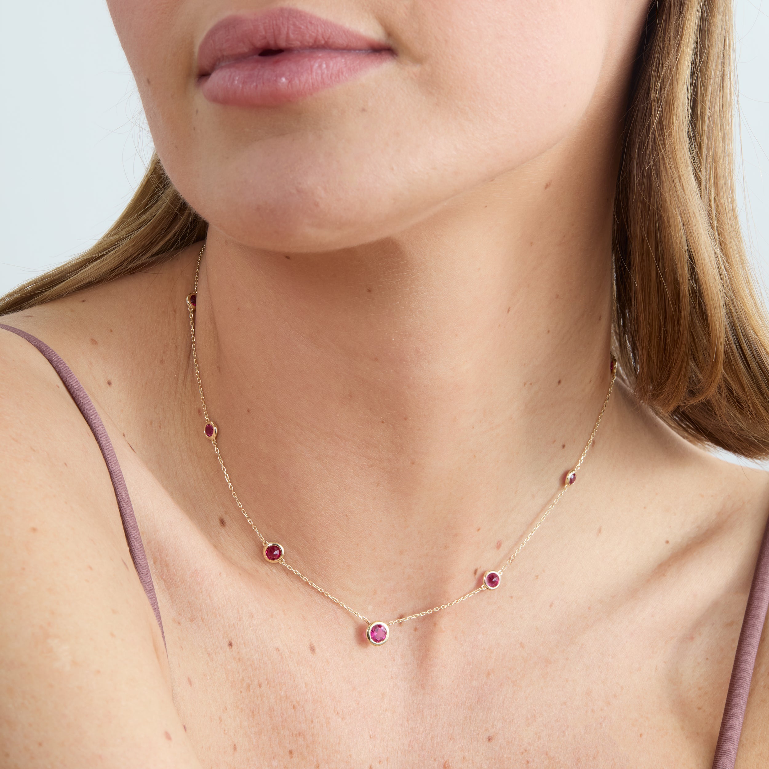 Red Ember Choker Necklace