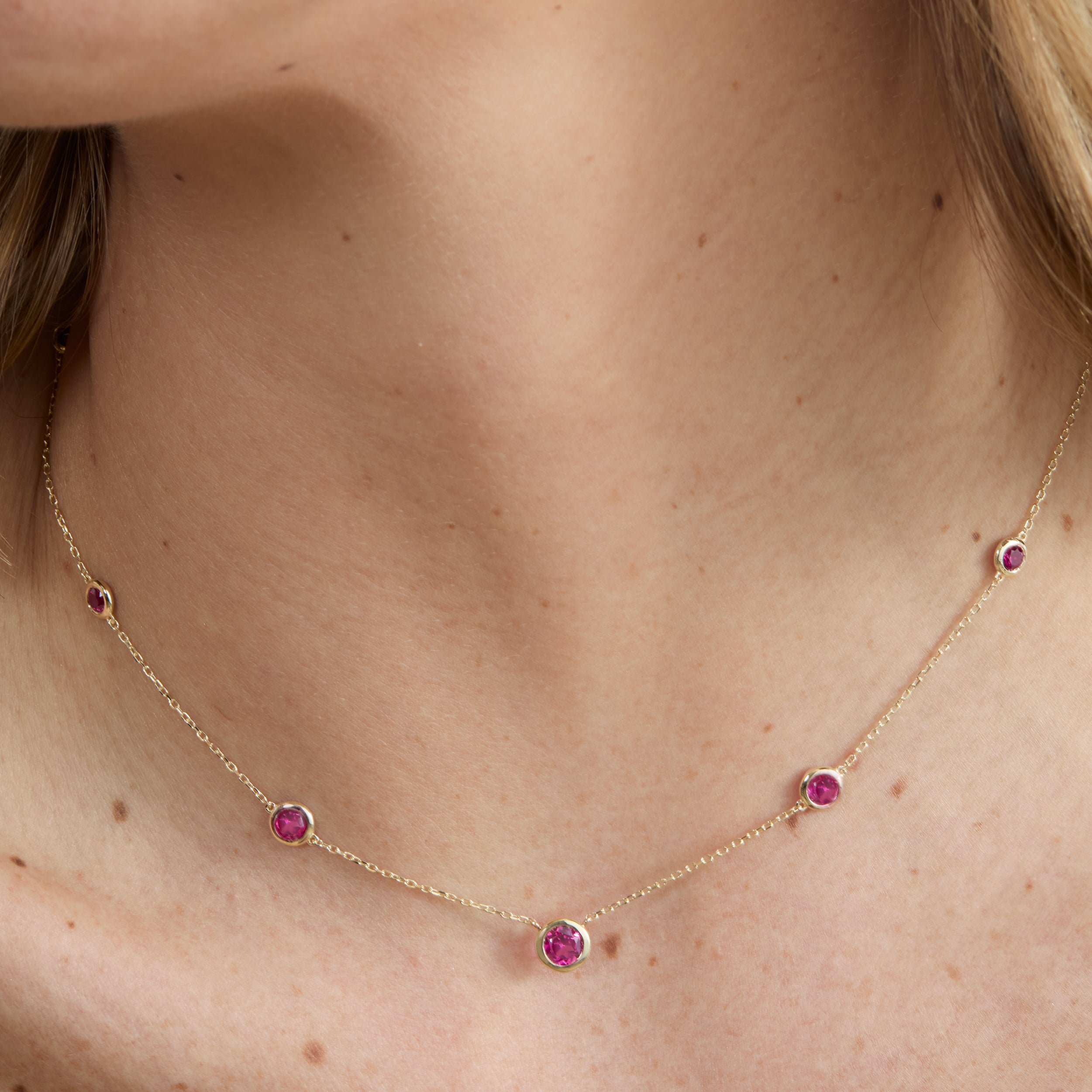 Red Ember Choker Necklace